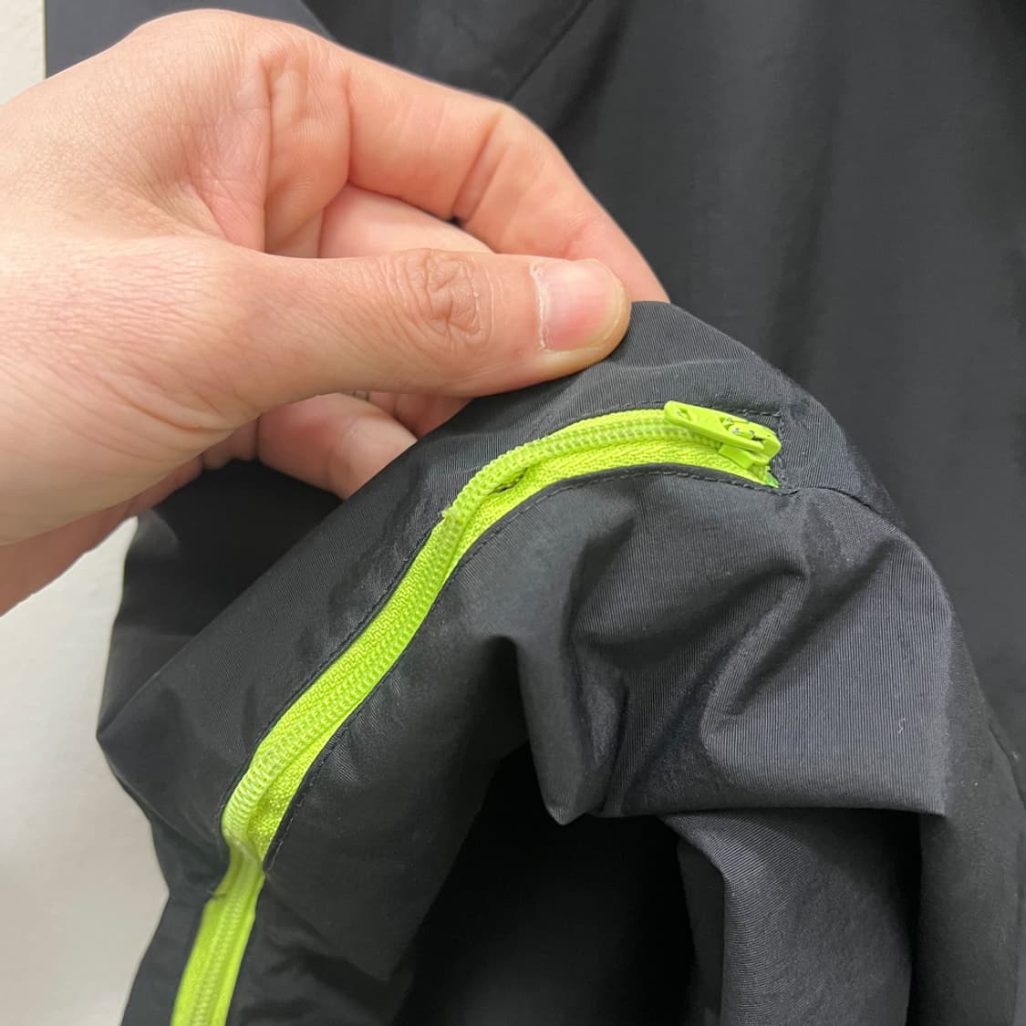 Arai 아라이 구형 블랙 형광 바람막이 라이더 자켓 L 상품이미지8