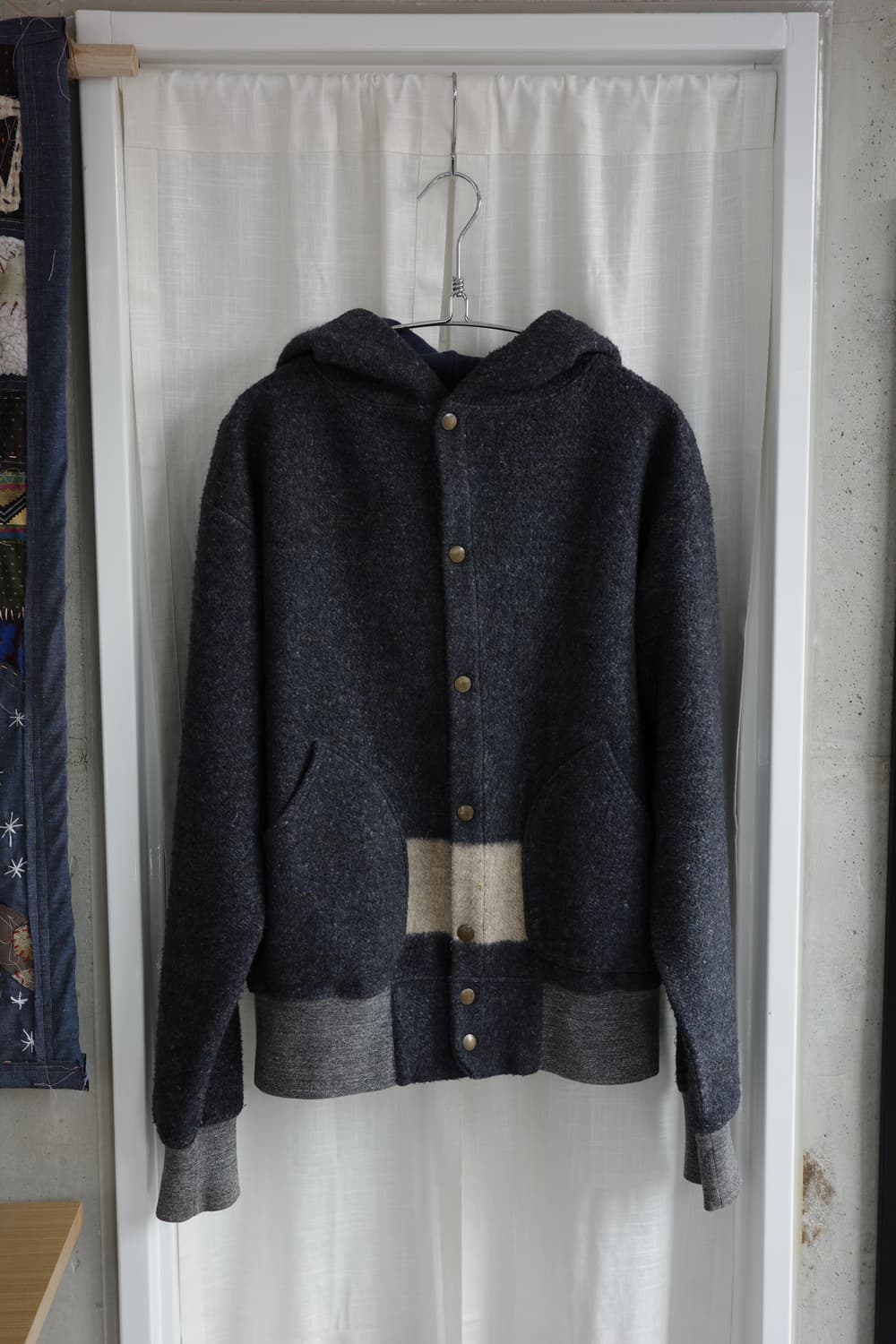 Kapital 캐피탈 버튼 니트 후드 자켓 상품이미지1