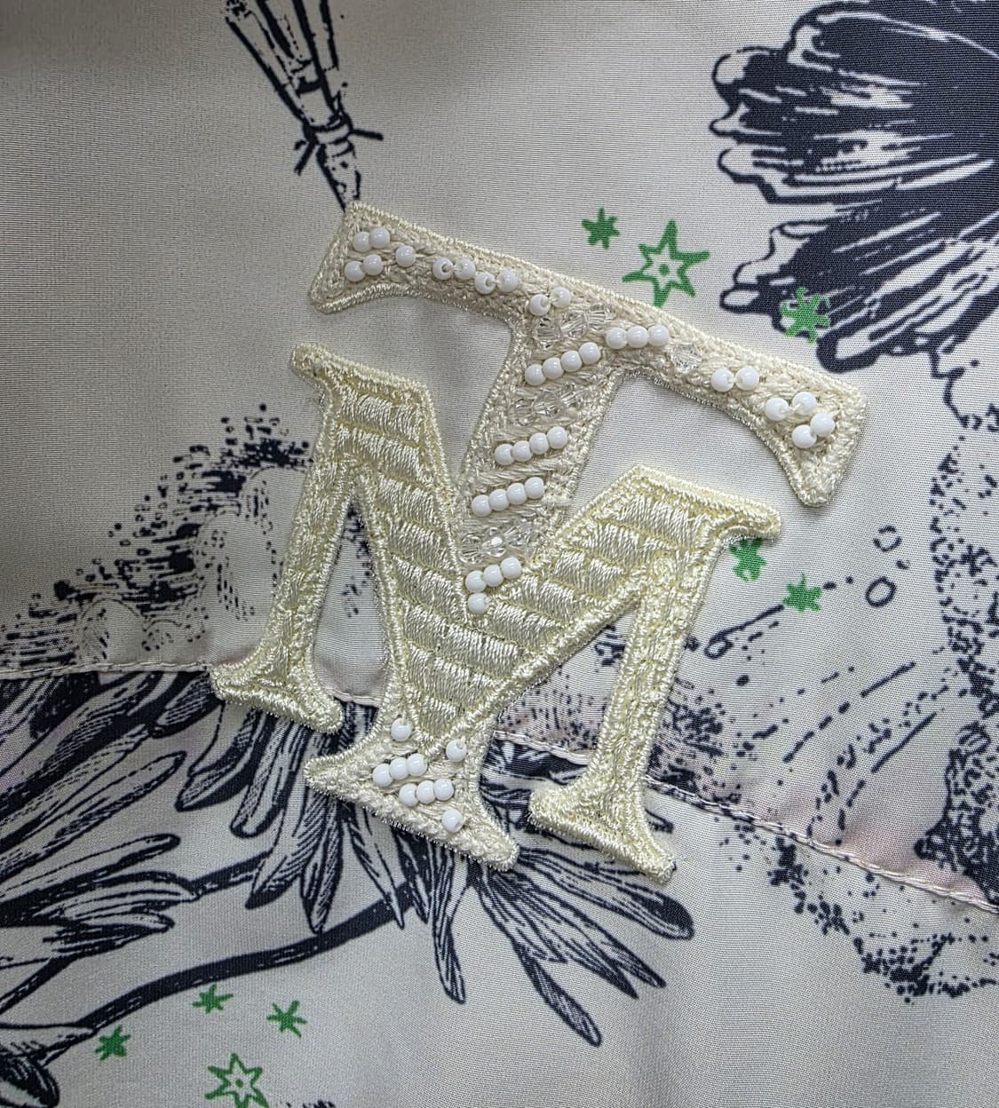 타임 여성바람막이 66 후드집업점퍼 화이트로고 플로럴 숏점퍼 WM18 상품이미지2