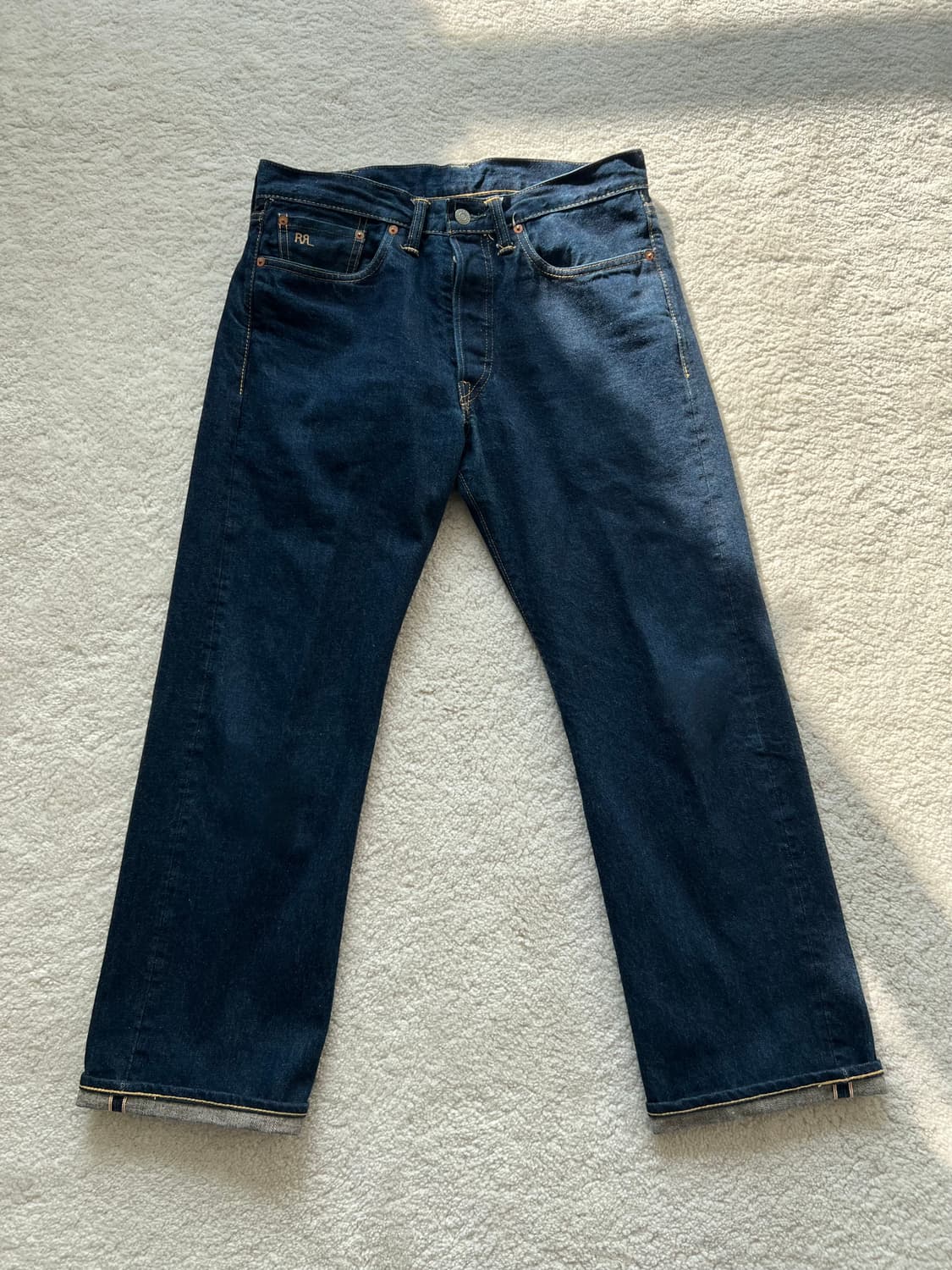 더블알엘 스트레이트핏 데님 상품이미지5