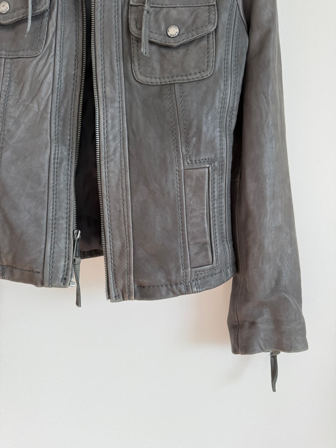 마이클 코어스(MICHAEL KORS) 레더 자켓 상품이미지4