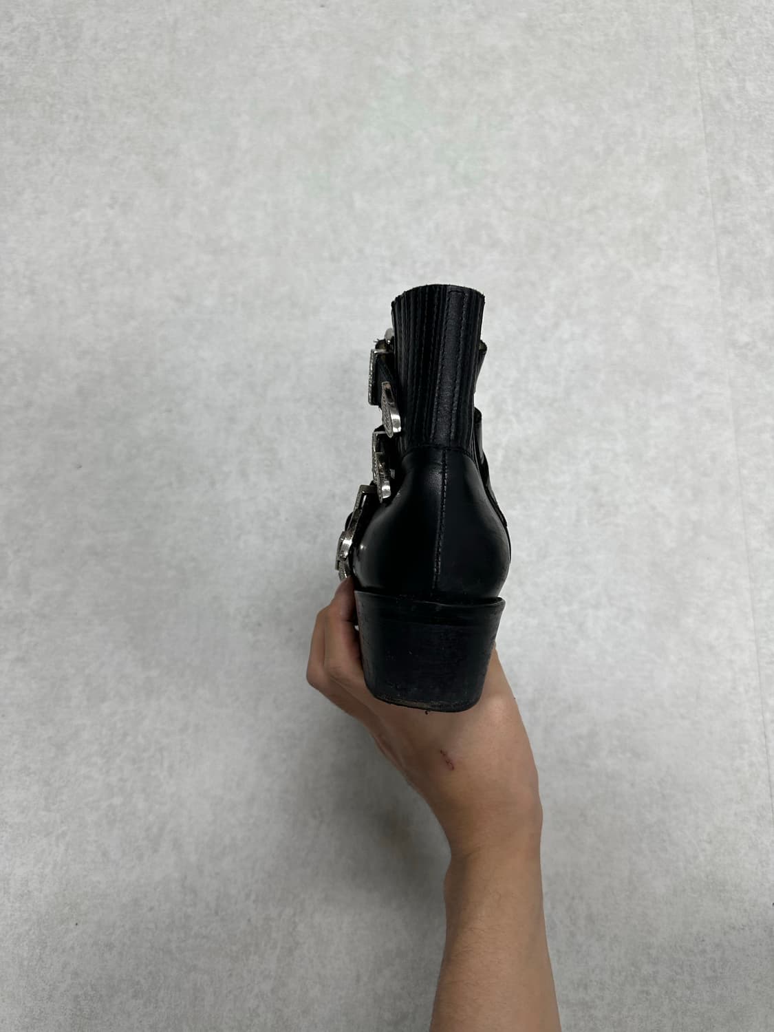  TOGA PULLA 가죽 버클 웨스턴 부츠  상품이미지6