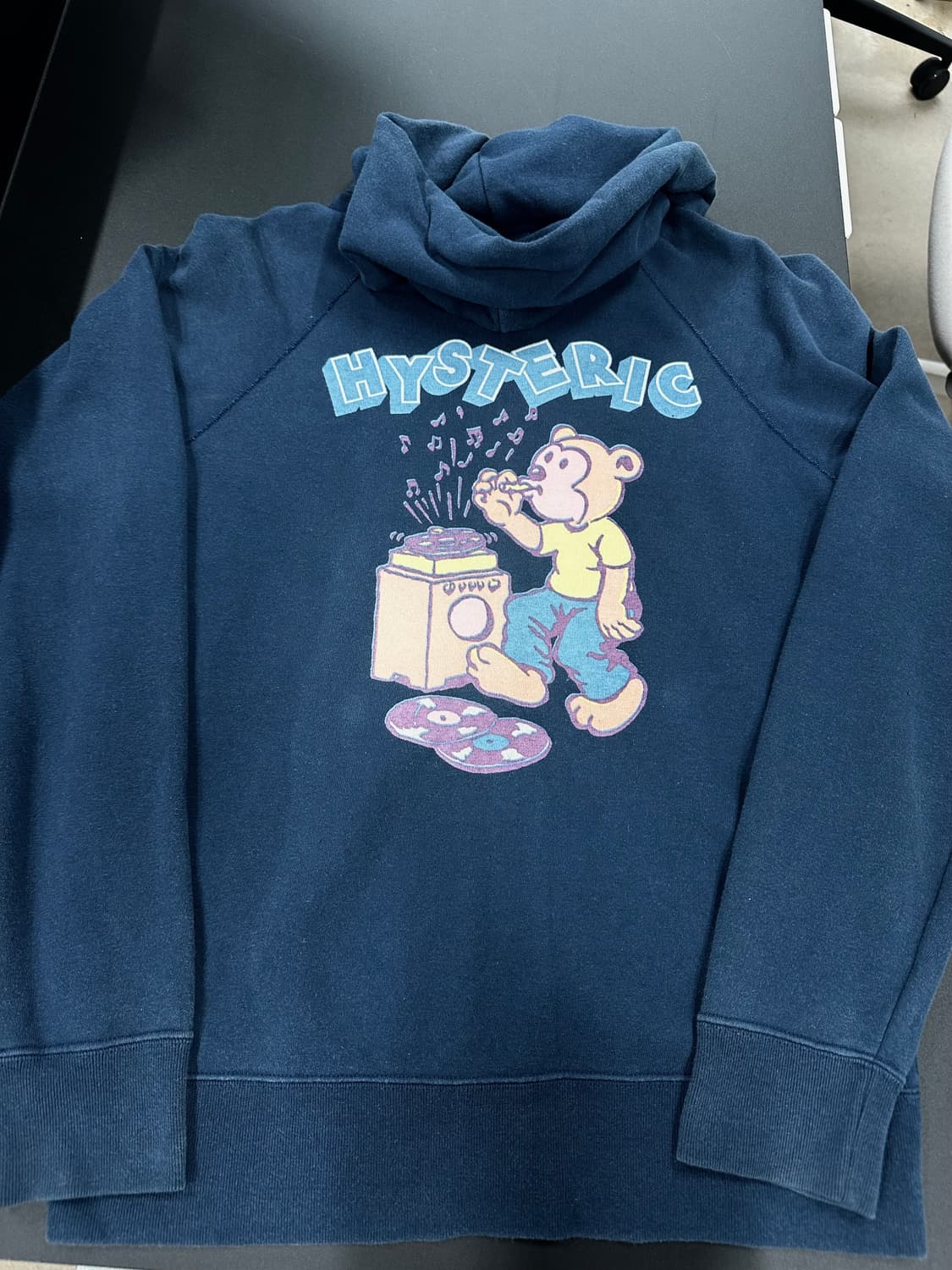 히스테릭글래머 90s 베어로고 너드 후드집업 상품이미지6