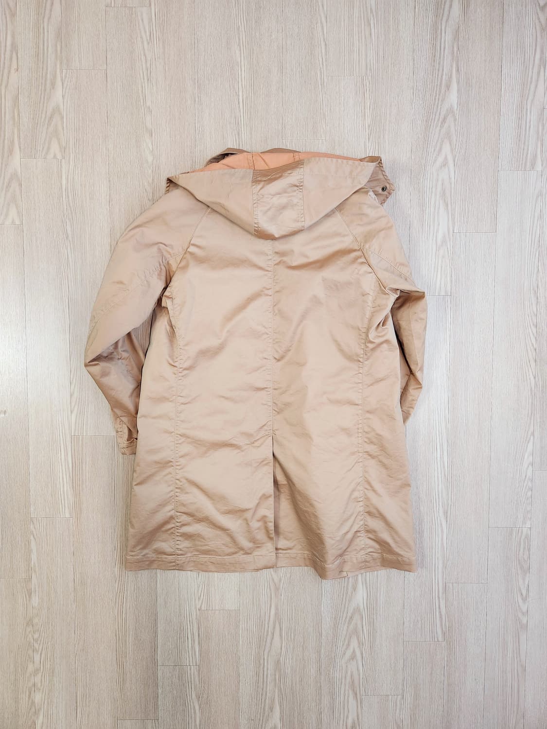 지 게러지 내피 분리 싱글 버튼 트렌치 코트 상품이미지6