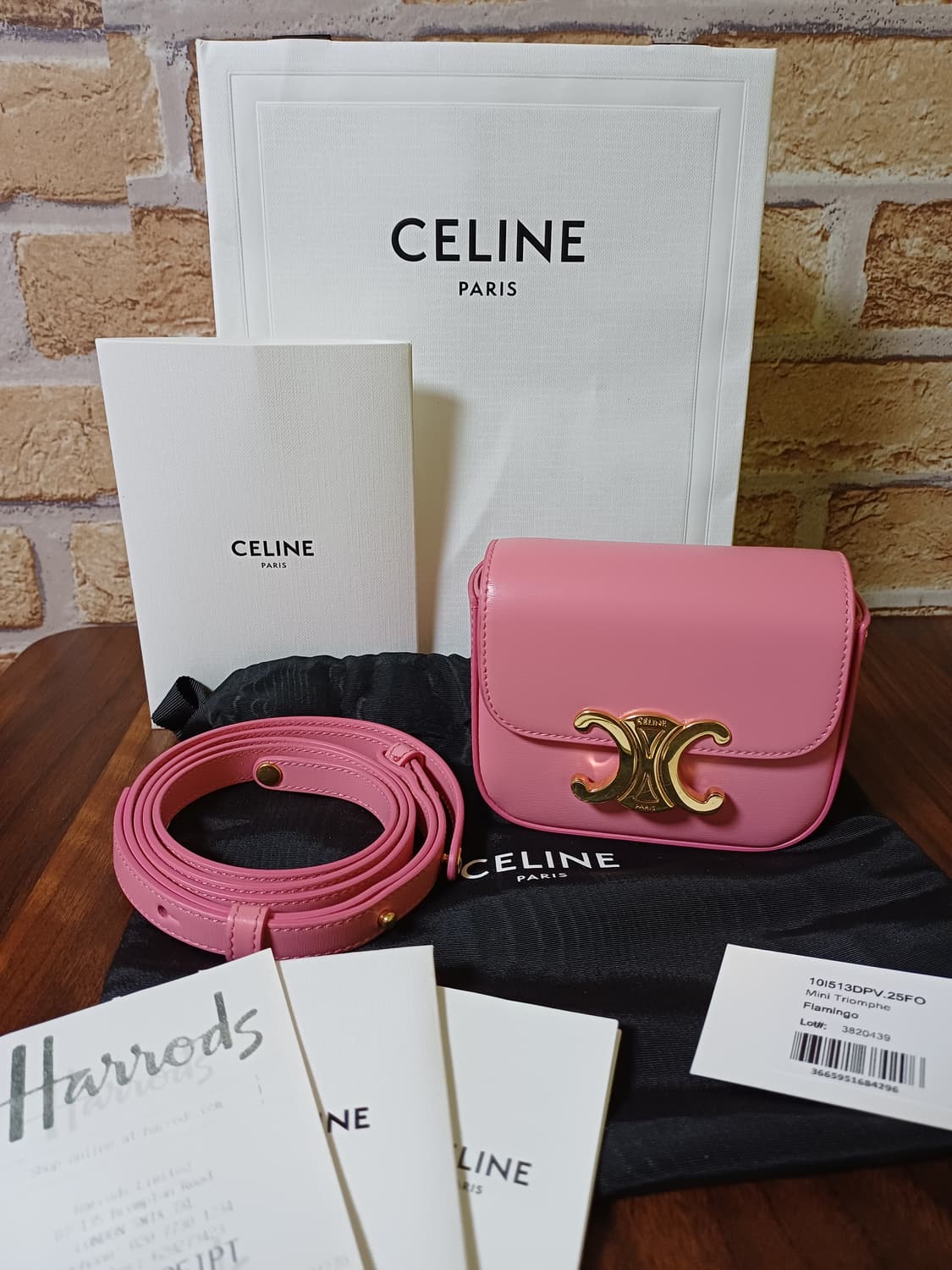 셀린느 미니클로드 샤이니 카프스킨 백 상품이미지1