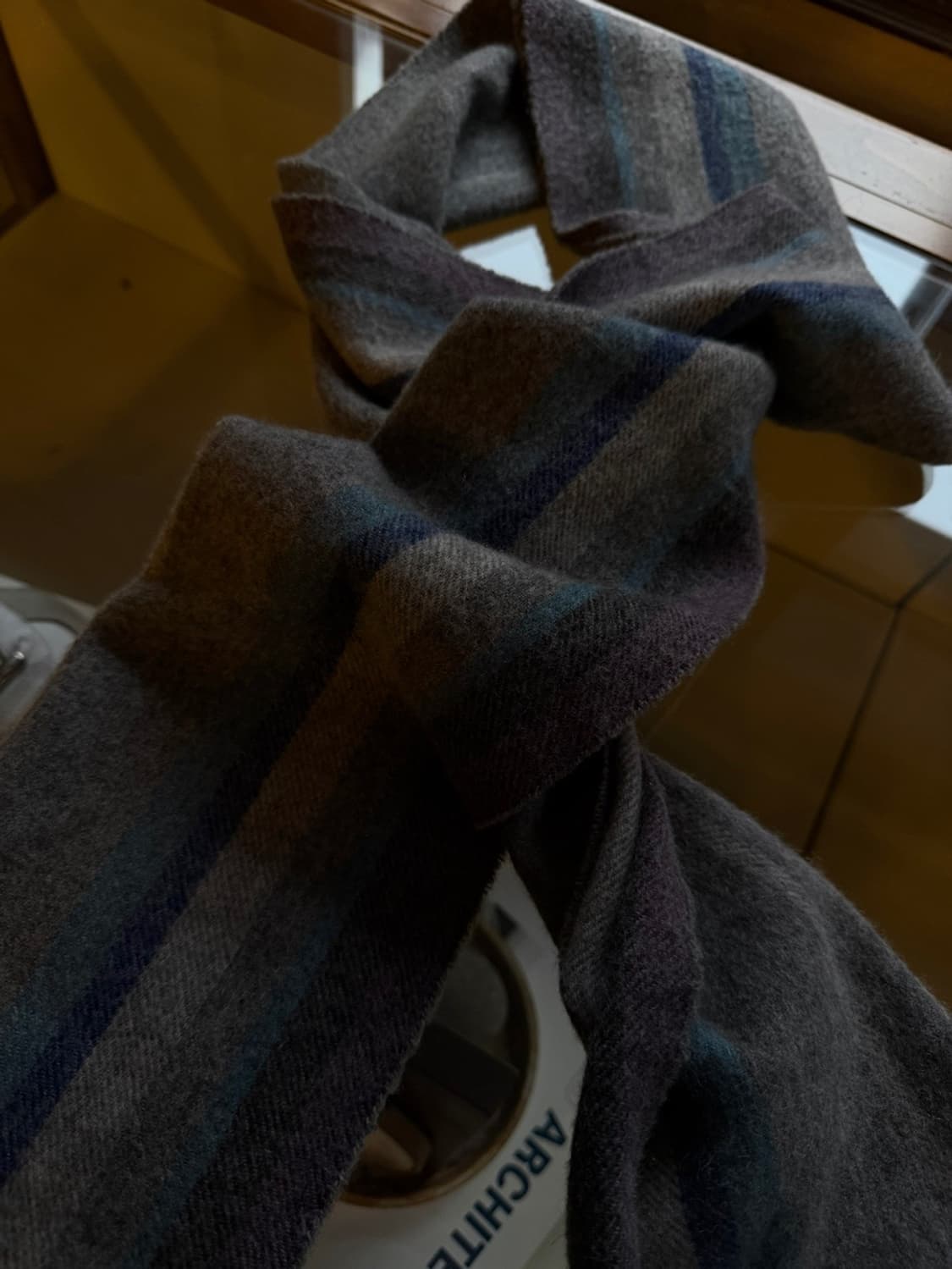 ELGIN 스코티쉬 캐시미어 머플러 상품이미지2