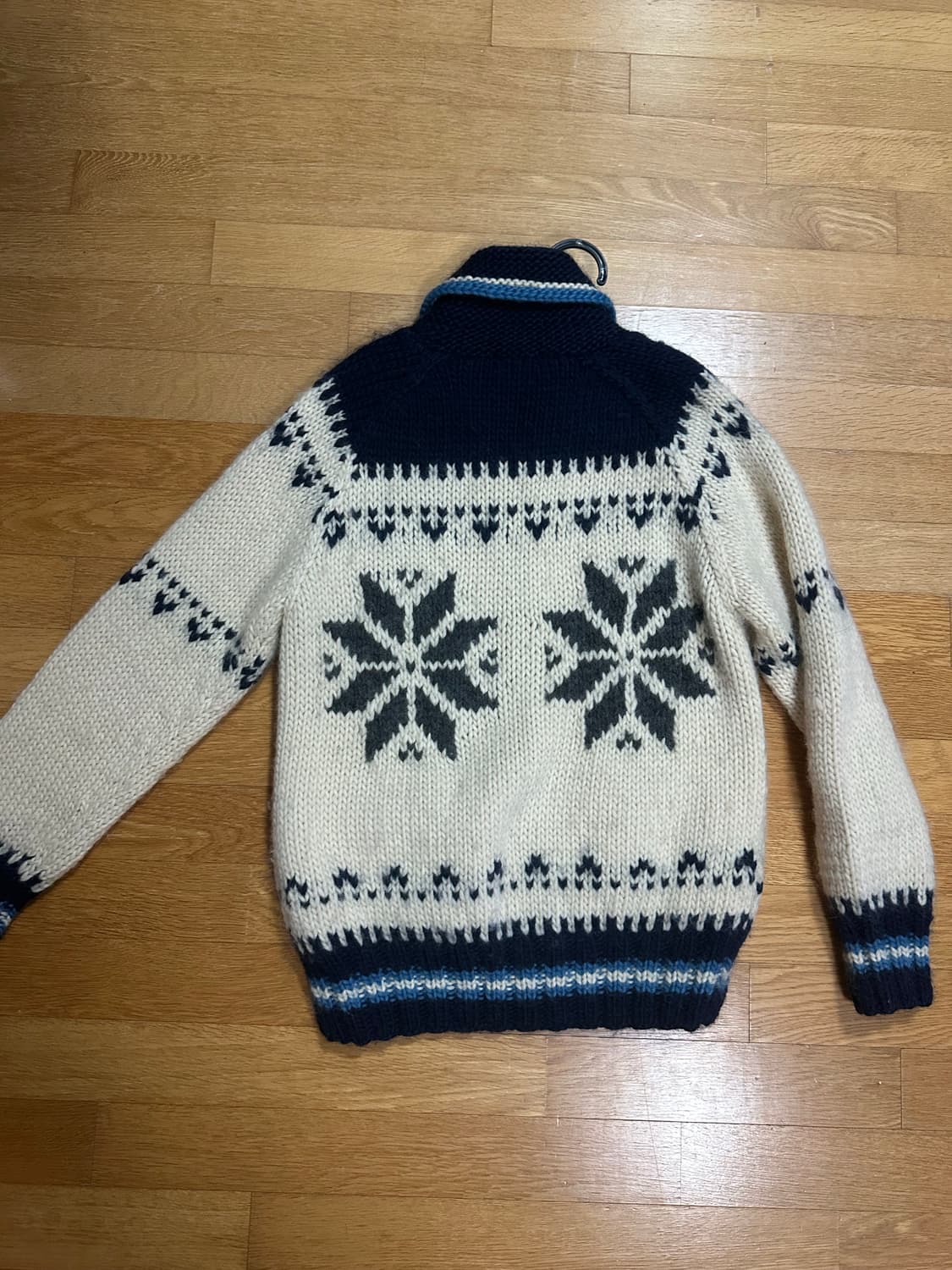 스노우플레이크 코위찬 자켓L (헤비울 100%) 상품이미지4