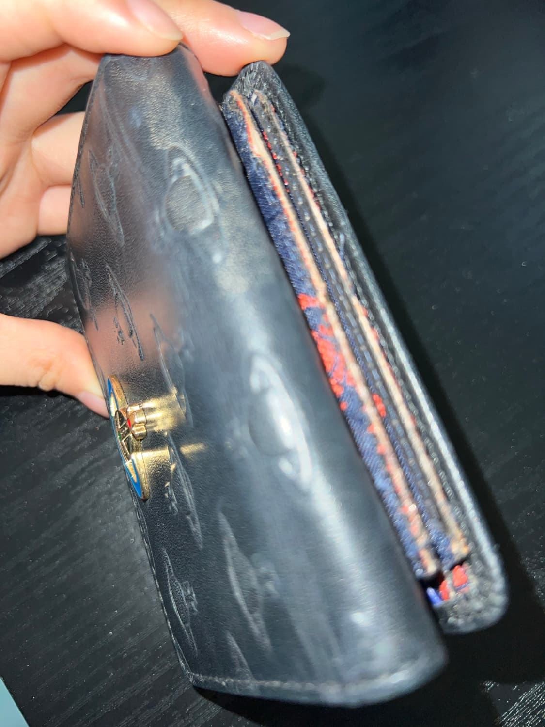 비비안웨스트우드 반지갑 블랙 상품이미지10