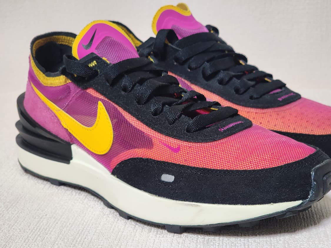 나이키 와플 원 DC2593-600 핑크/옐로우 250mm 상태좋음 상품이미지8