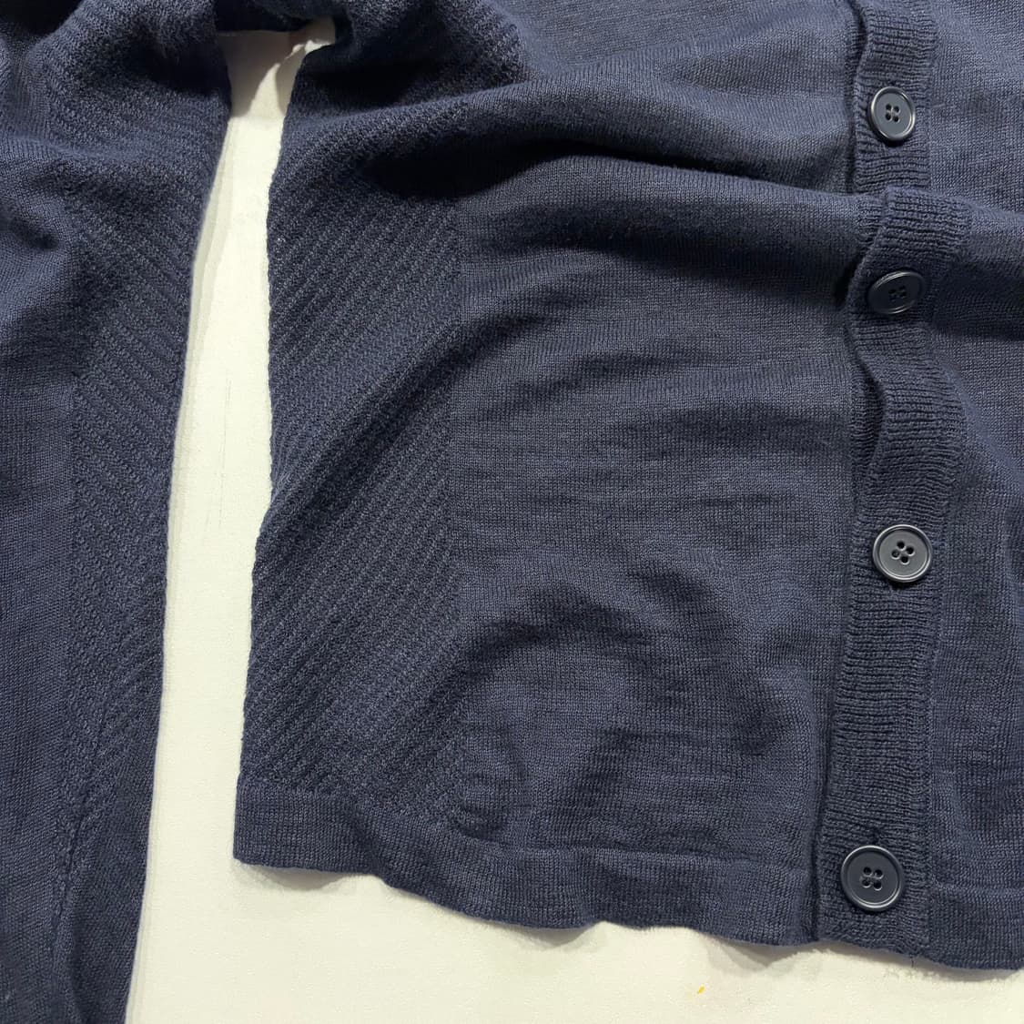 [100] 14s 솔리드옴므 마 네이비 가디건 D244 상품이미지4