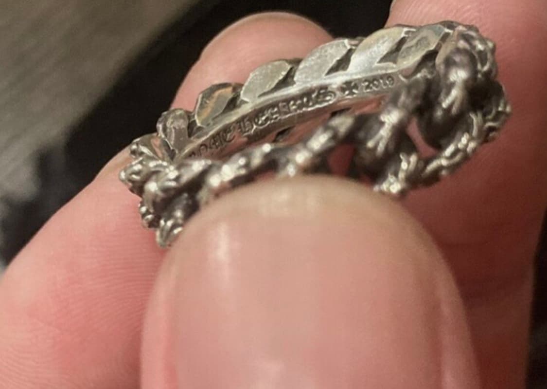 크롬하츠 스몰 익스트라 팬시 체인링 상품이미지4