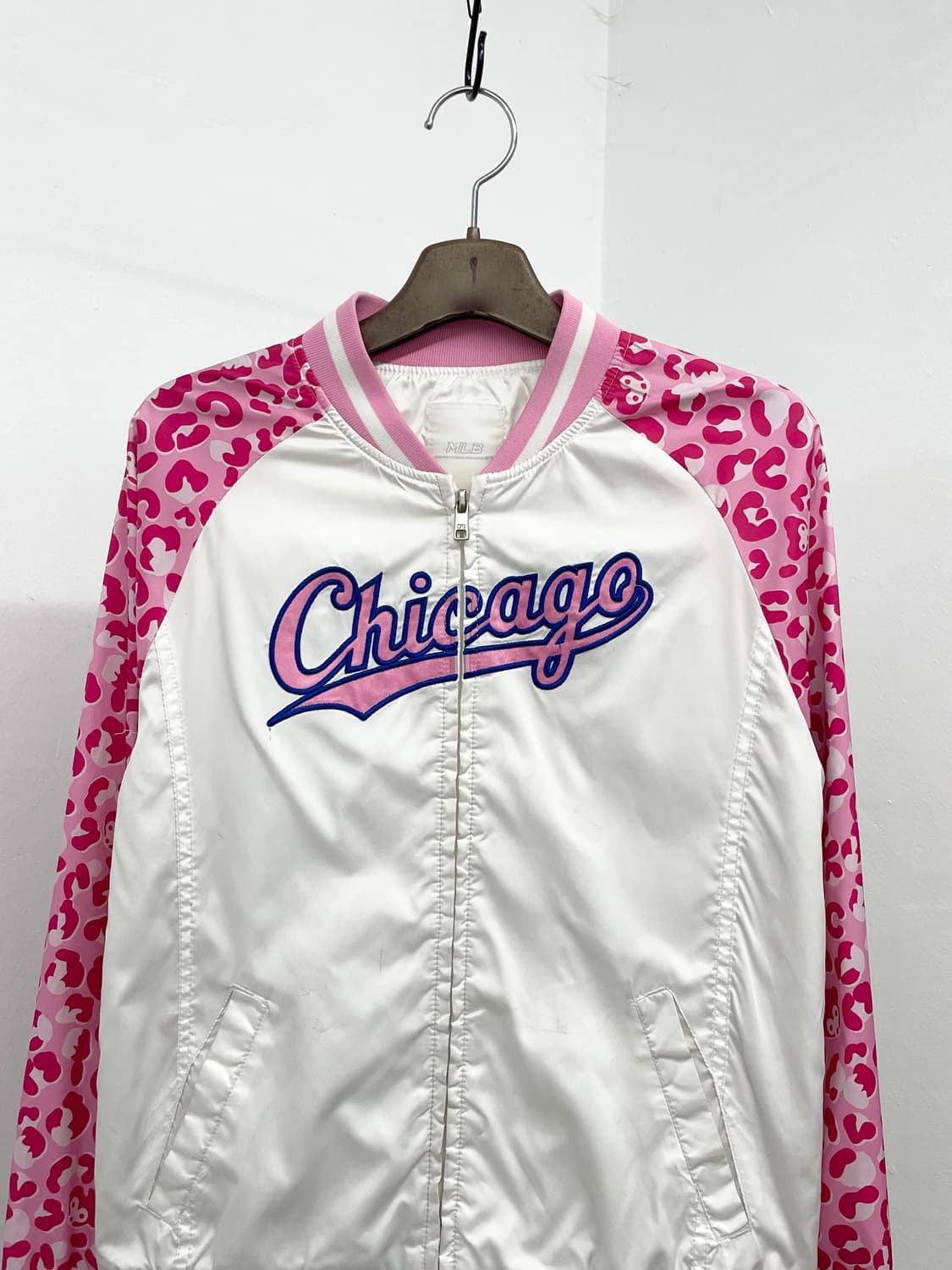 MLB 시카고 갸루 핑크 레오파드 스카잔 상품이미지6