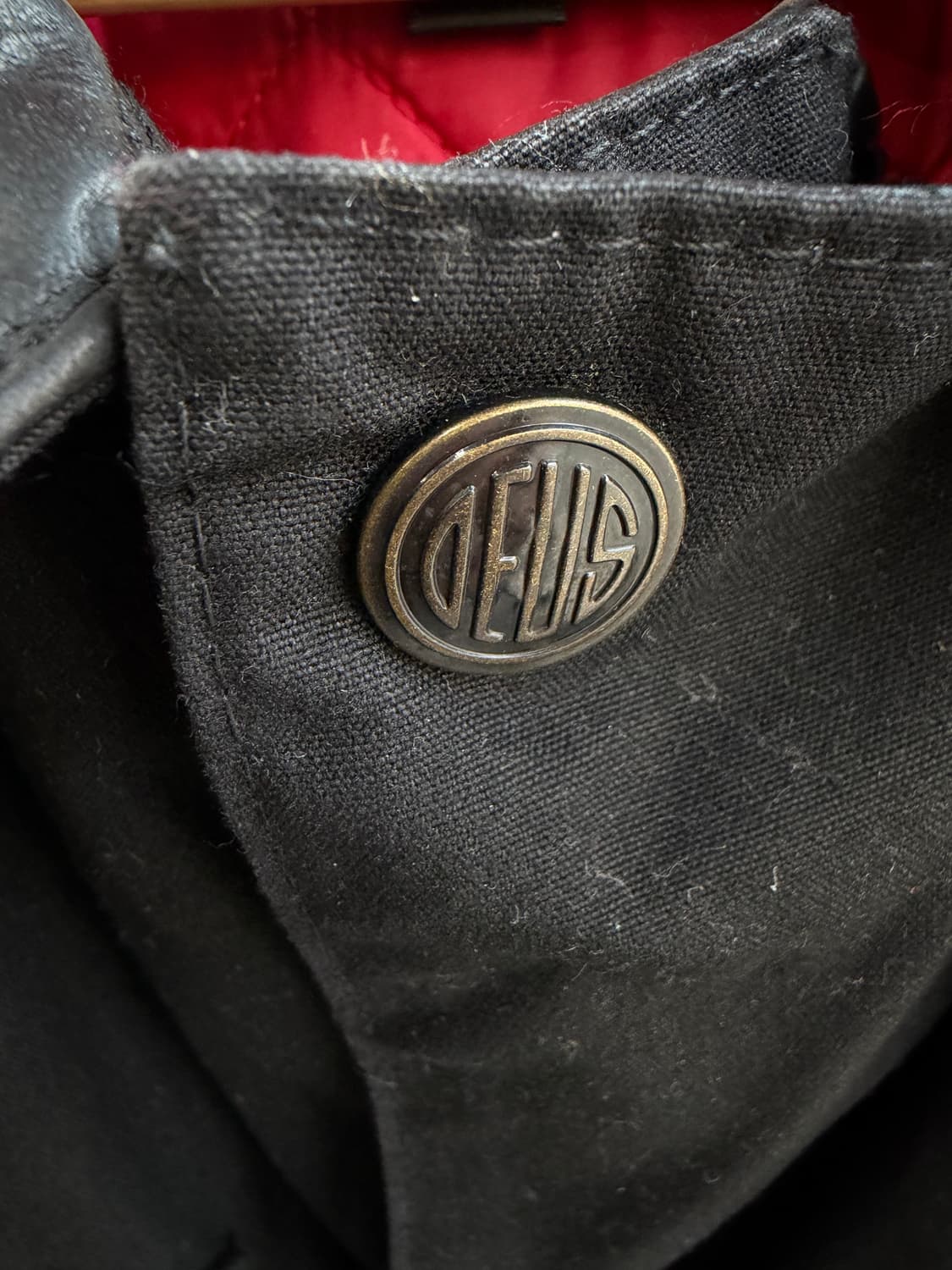 S/ 바버X데우스 유니온젝 왁스 레더 자켓 상품이미지5