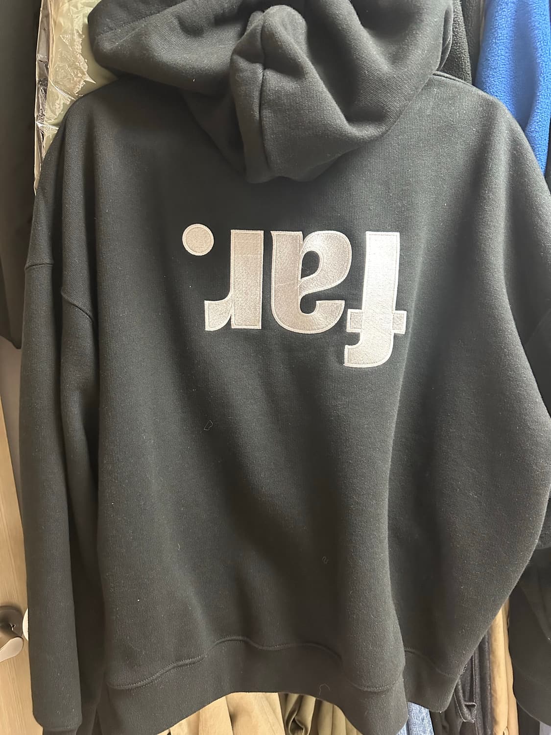 [1] 파아카이브 리버스 로고 후드집 상품이미지4