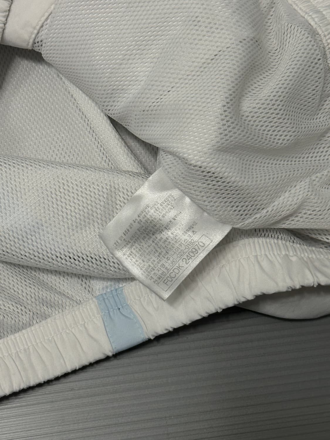 나이키 테니스 바람막이 자켓 화이트 90  상품이미지6