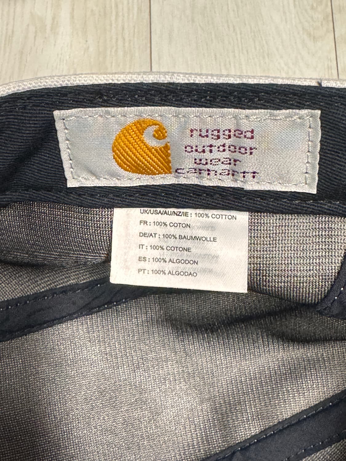 칼하트 백클리 캠프캡 화이트 상품이미지4