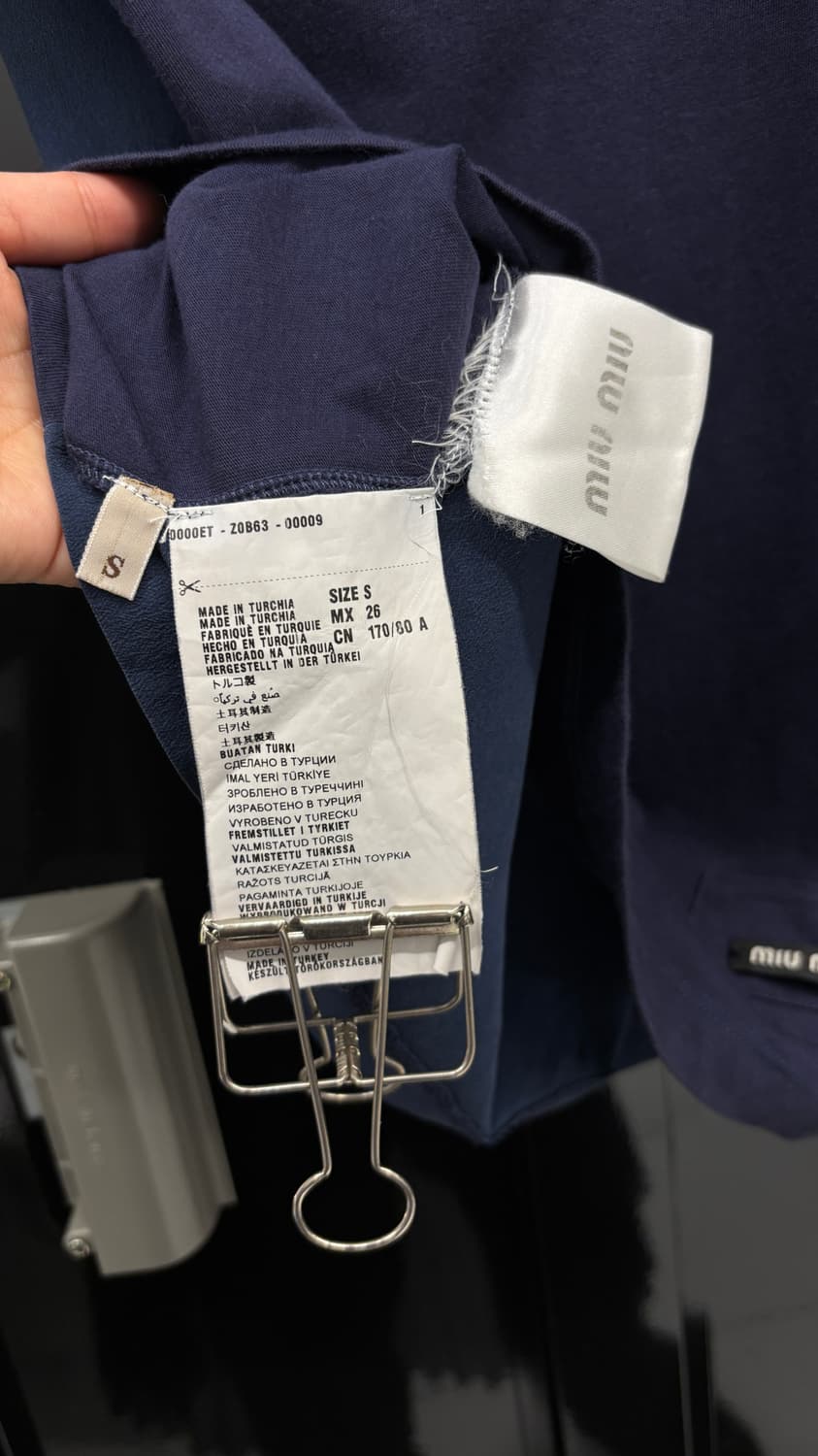 MIU MIU puff sleeve top 상품이미지5