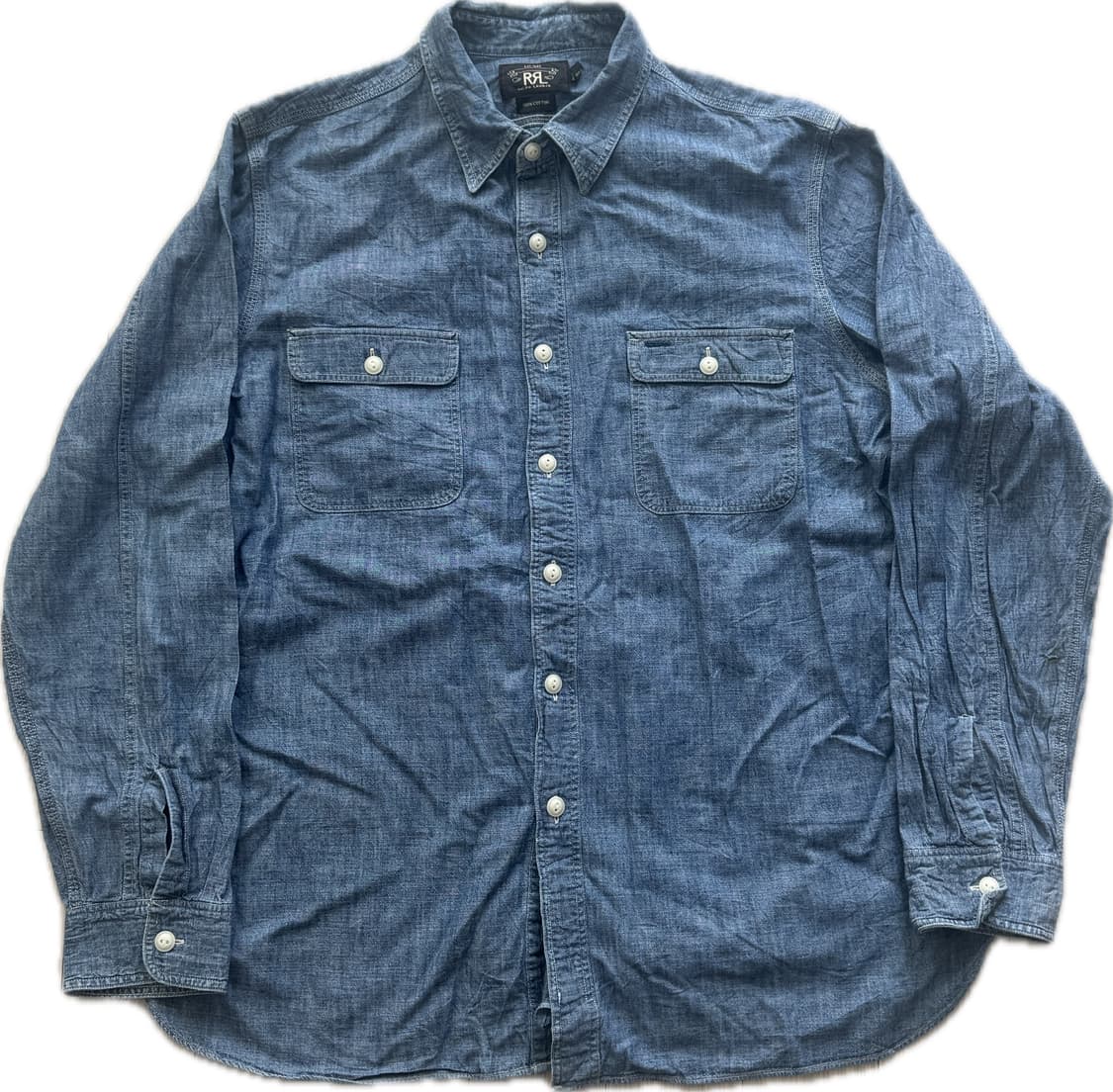 00s rrl 샴브레이 셔츠 상품이미지1