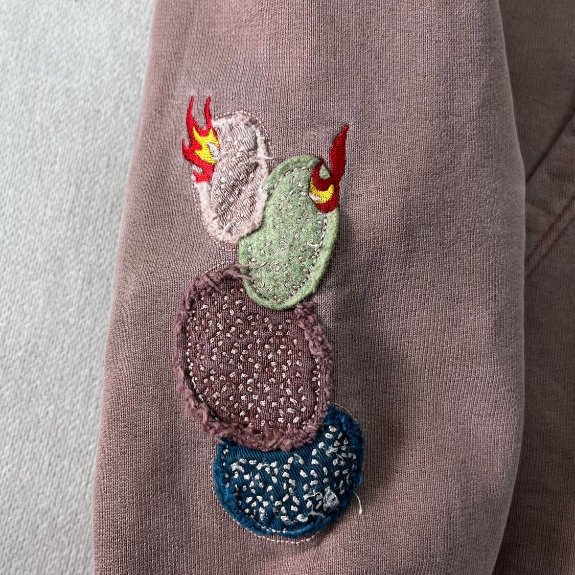 105 조던 x 트래비스 스캇 앤티크 브라운 후드티 상품이미지6