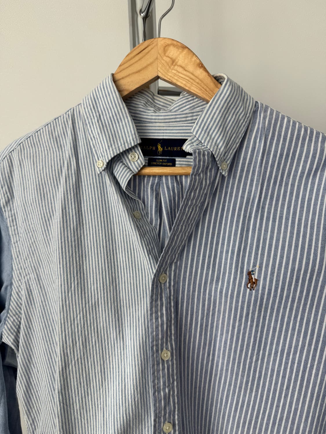 폴로 랄프로렌 스트라이프 셔츠 M 상품이미지3