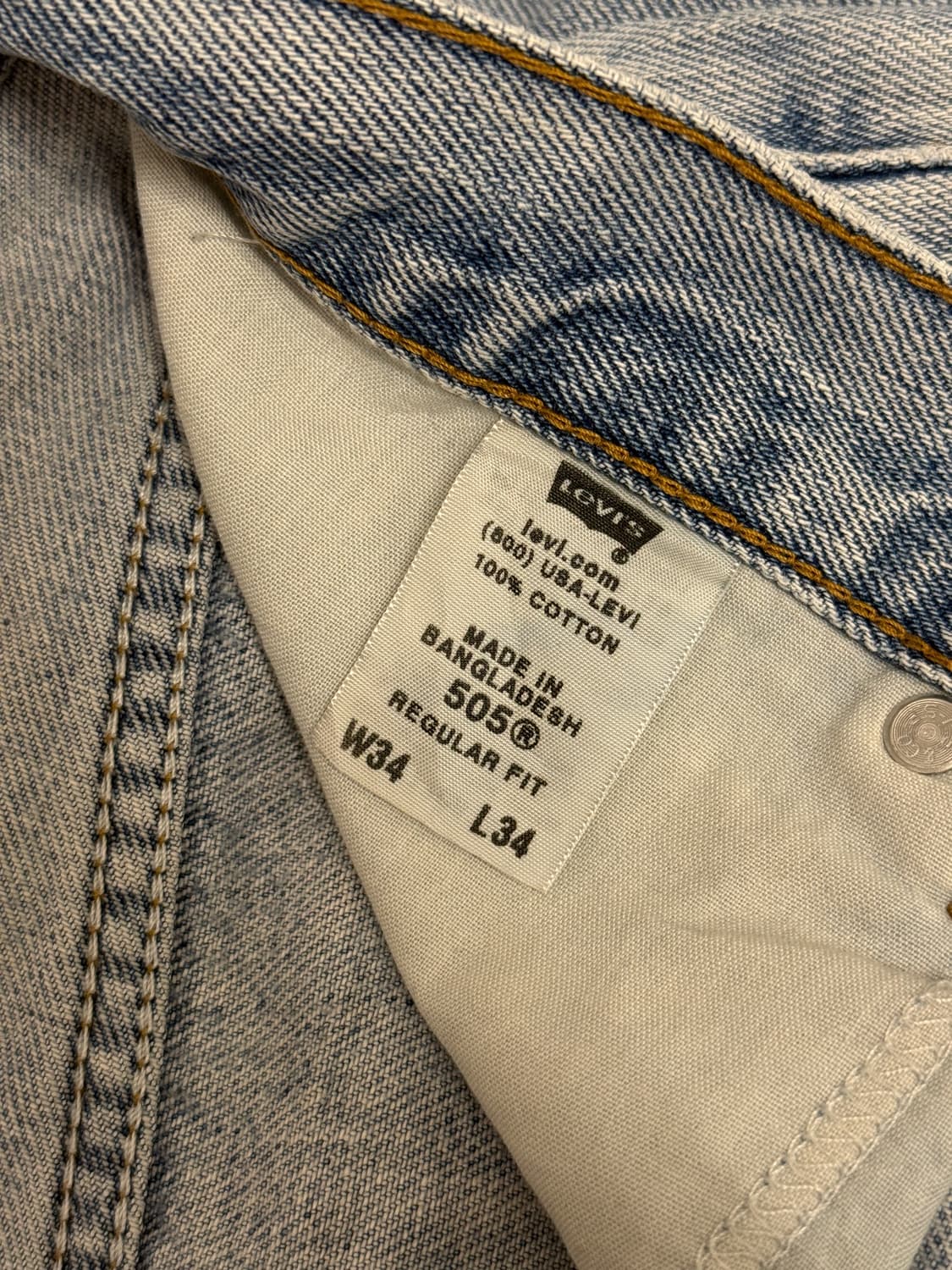 00s Levi’s 505 Regular Denim Pants 상품이미지9