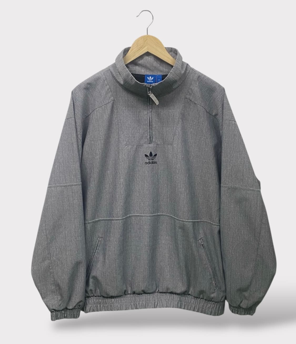 한정판 ] 아디다스 하프집업 그레이 아노락 풀오버 100-115 상품이미지1