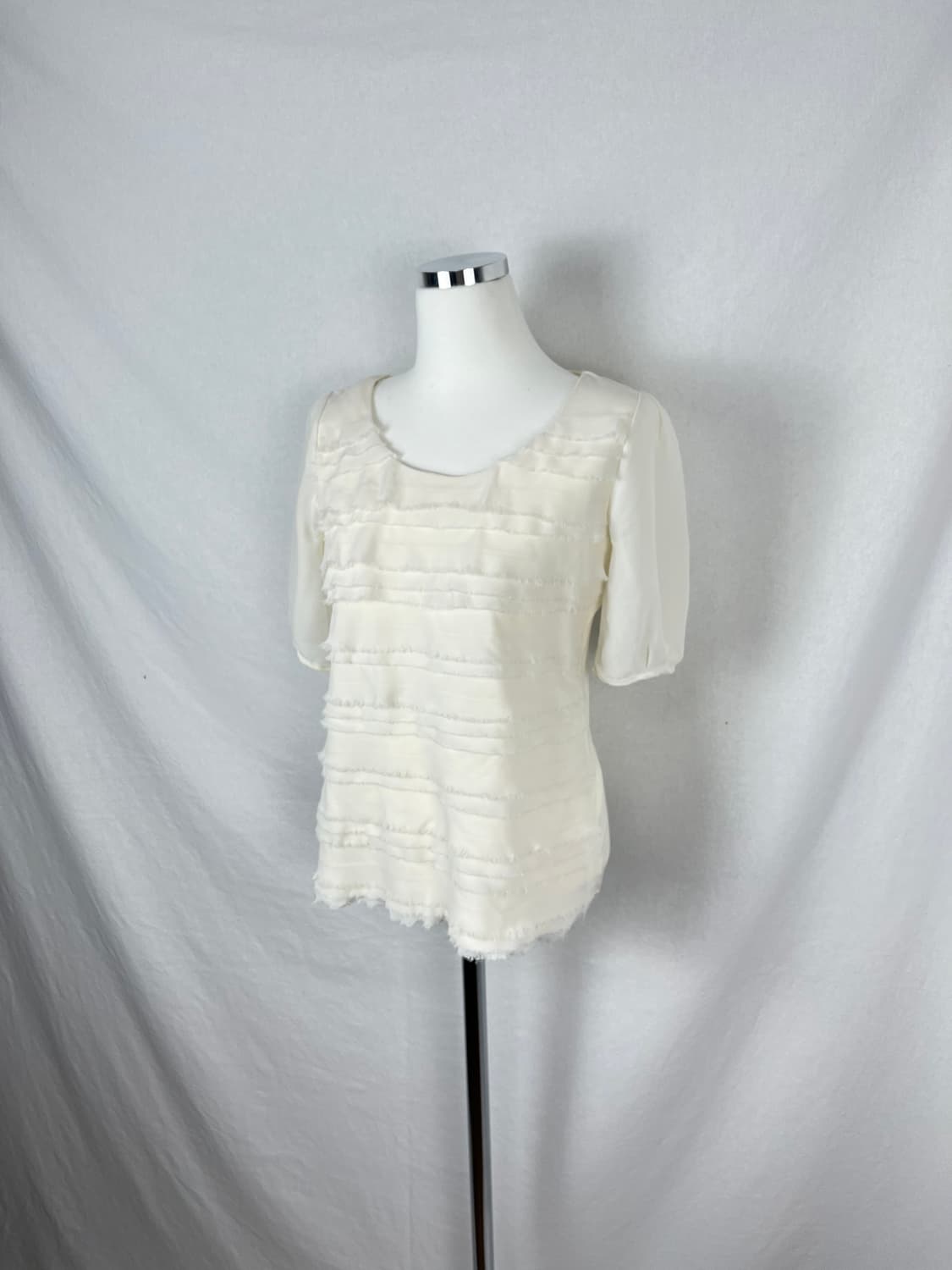 INED 러플 블라우스  상품이미지2