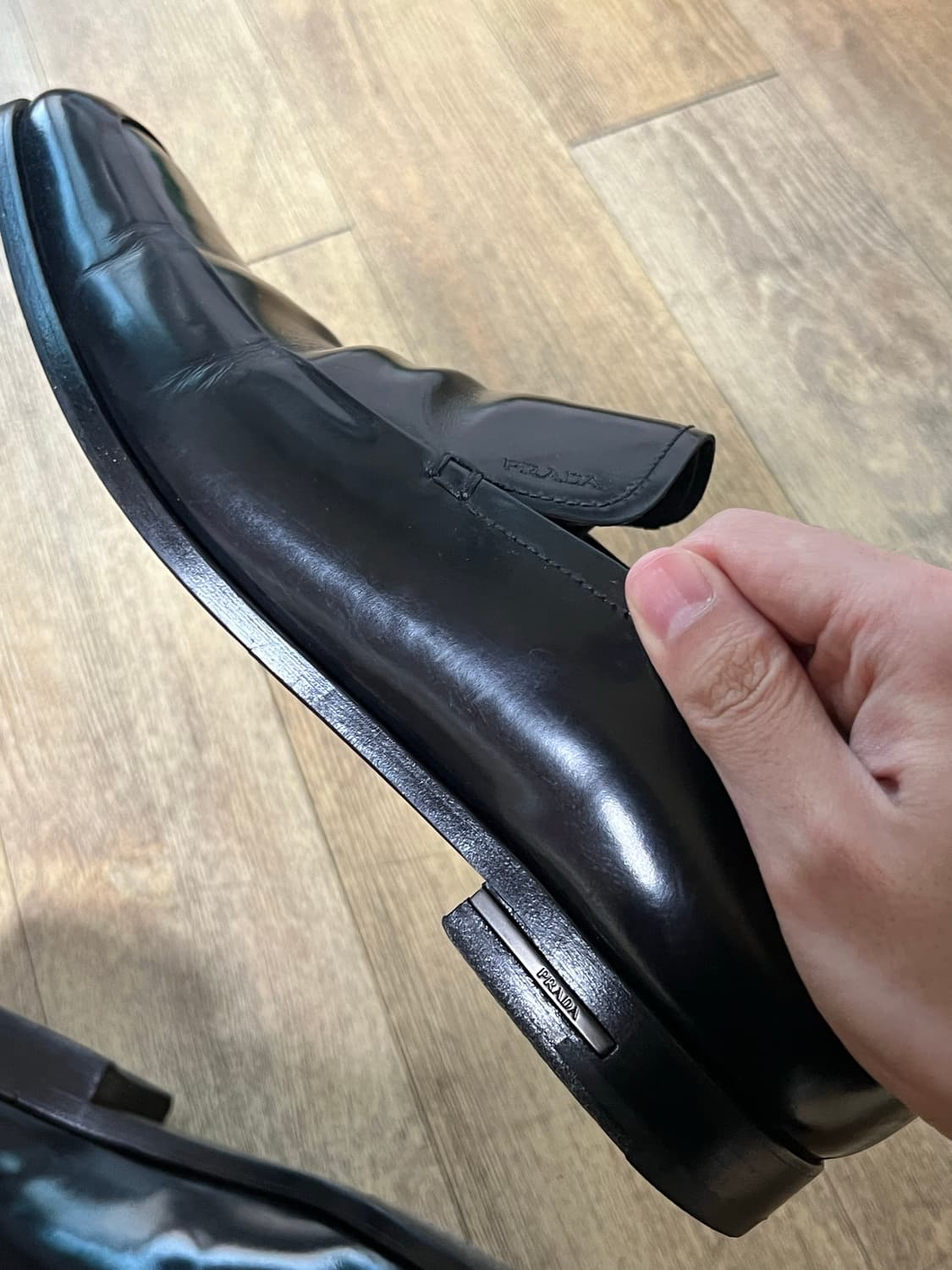 [uk6] 00s prada dress shoes 상품이미지3