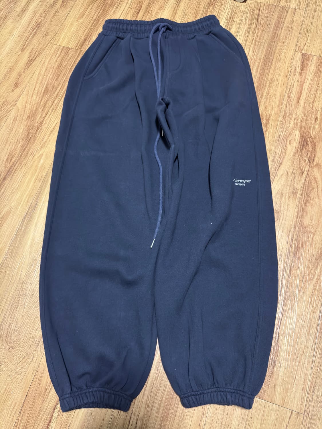 언더마이카 무.03 안티 Fxxking 로고 플레이 오버사이즈 스웨트 조 상품이미지2