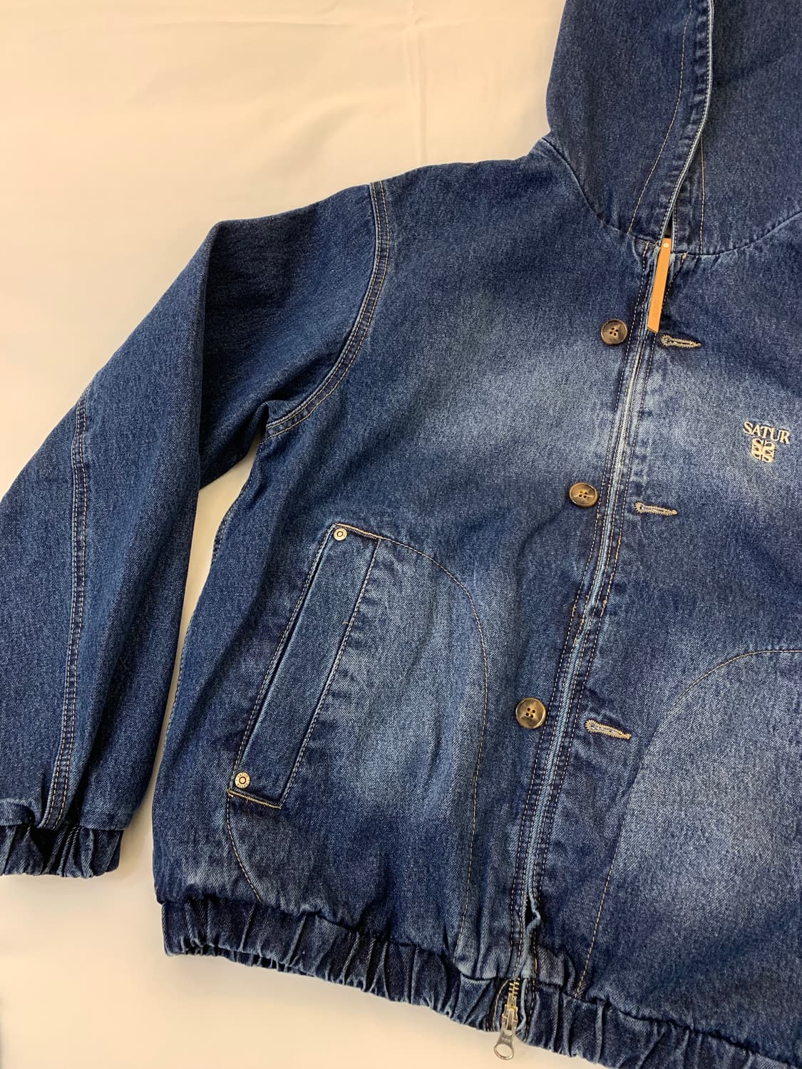 세터 테오 데님 블루종 자켓 블루 m사이즈 상품이미지5