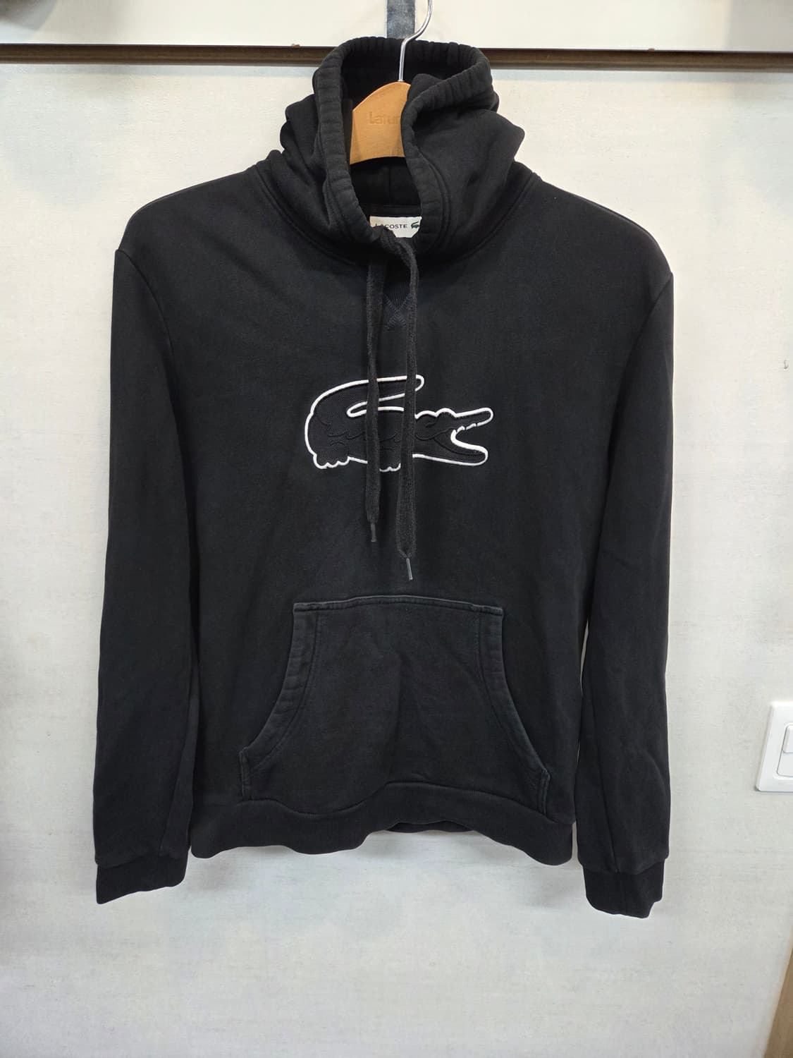 라코스테 빅로고 후드티 m 상품이미지1