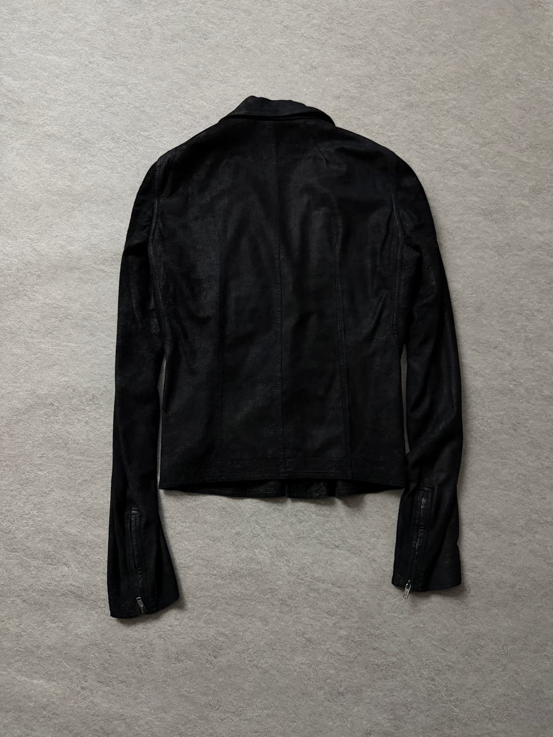 릭오웬스 바이커 스투지 램스킨 자켓 상품이미지3