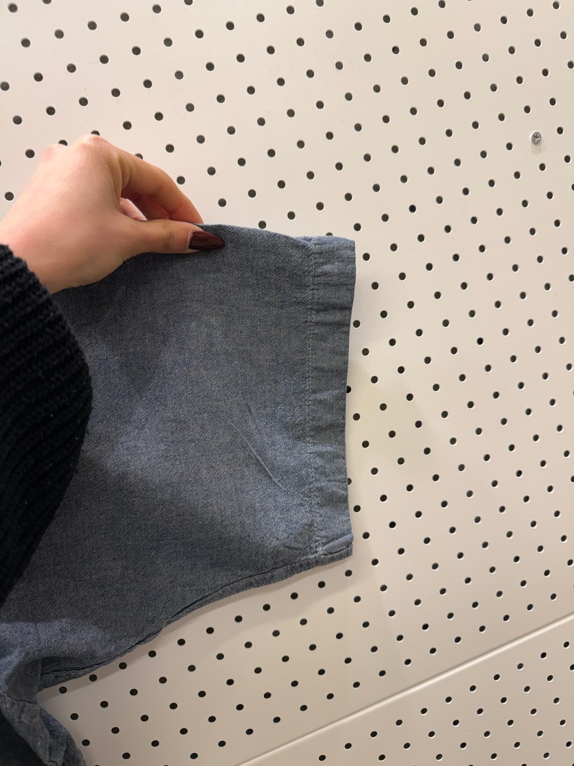 칼하트 반팔 워크셔츠 블루 U1148 상품이미지4