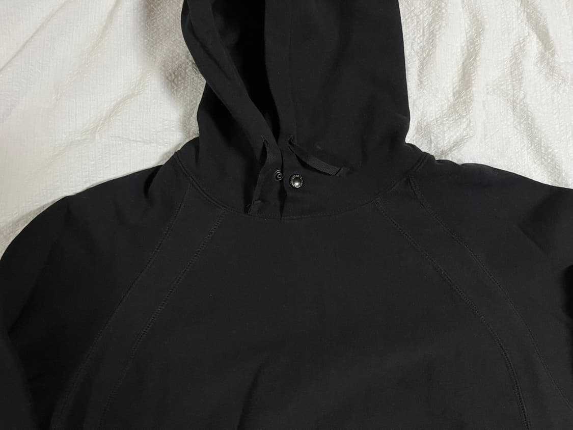 (M)엔지니어드가먼츠 스냅 후디 (블랙) 후드티 상품이미지4