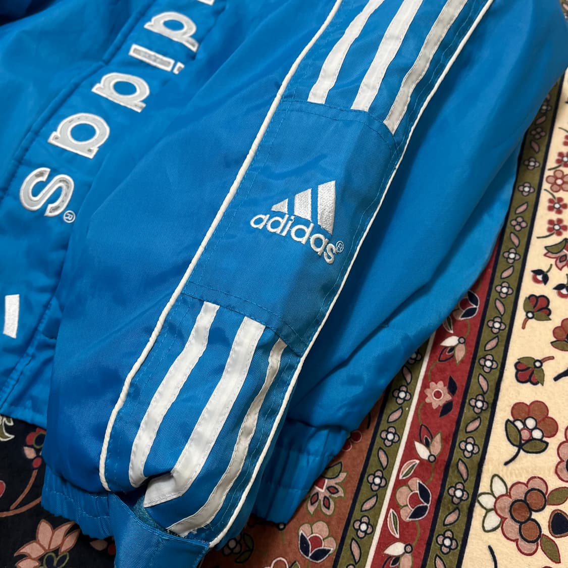 아디다스 올드스쿨 빅로고 바람막이 점퍼 XL/105 상품이미지7