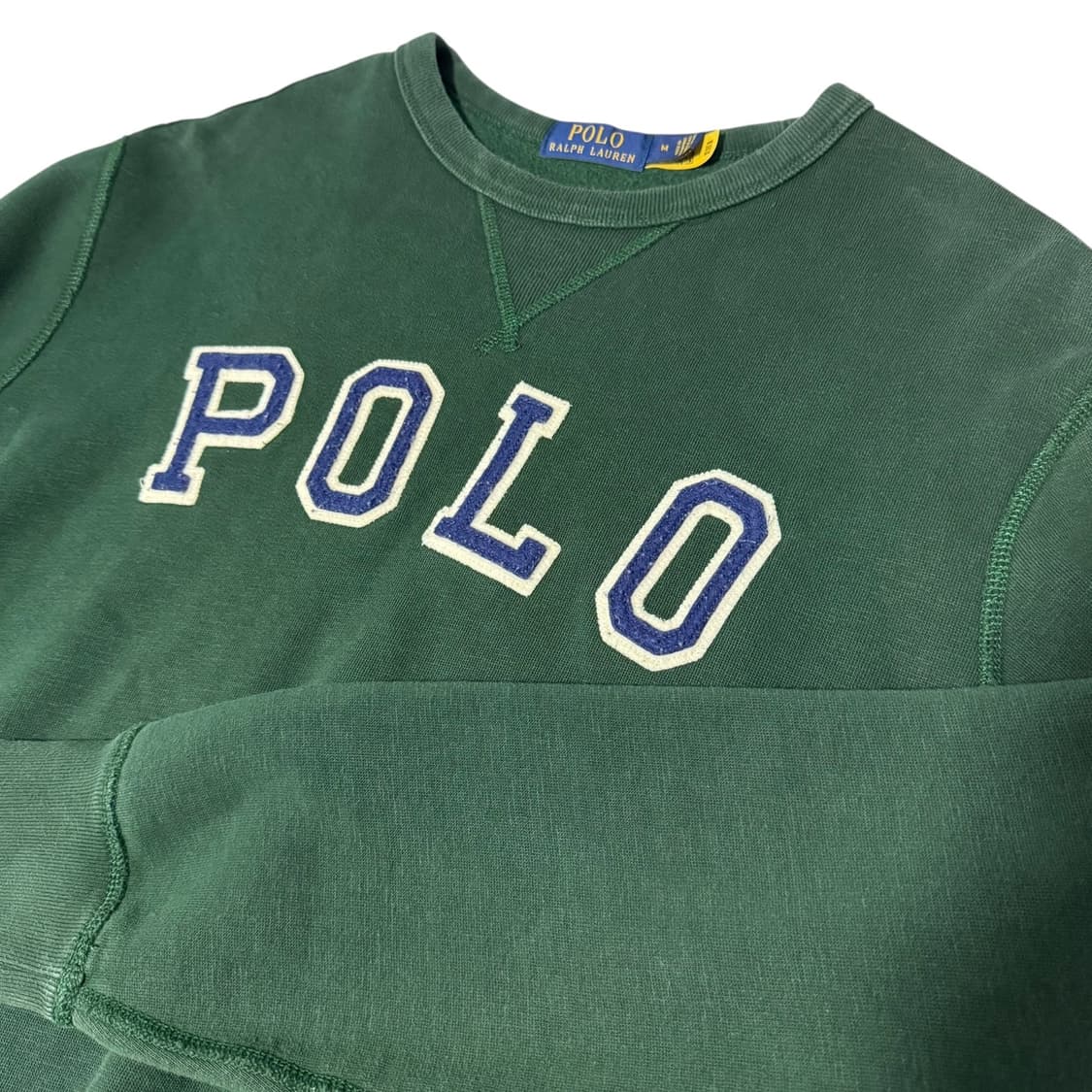 신형 QR라벨 폴로 랄프로렌 빅로고 딥그린 맨투맨 상품이미지2