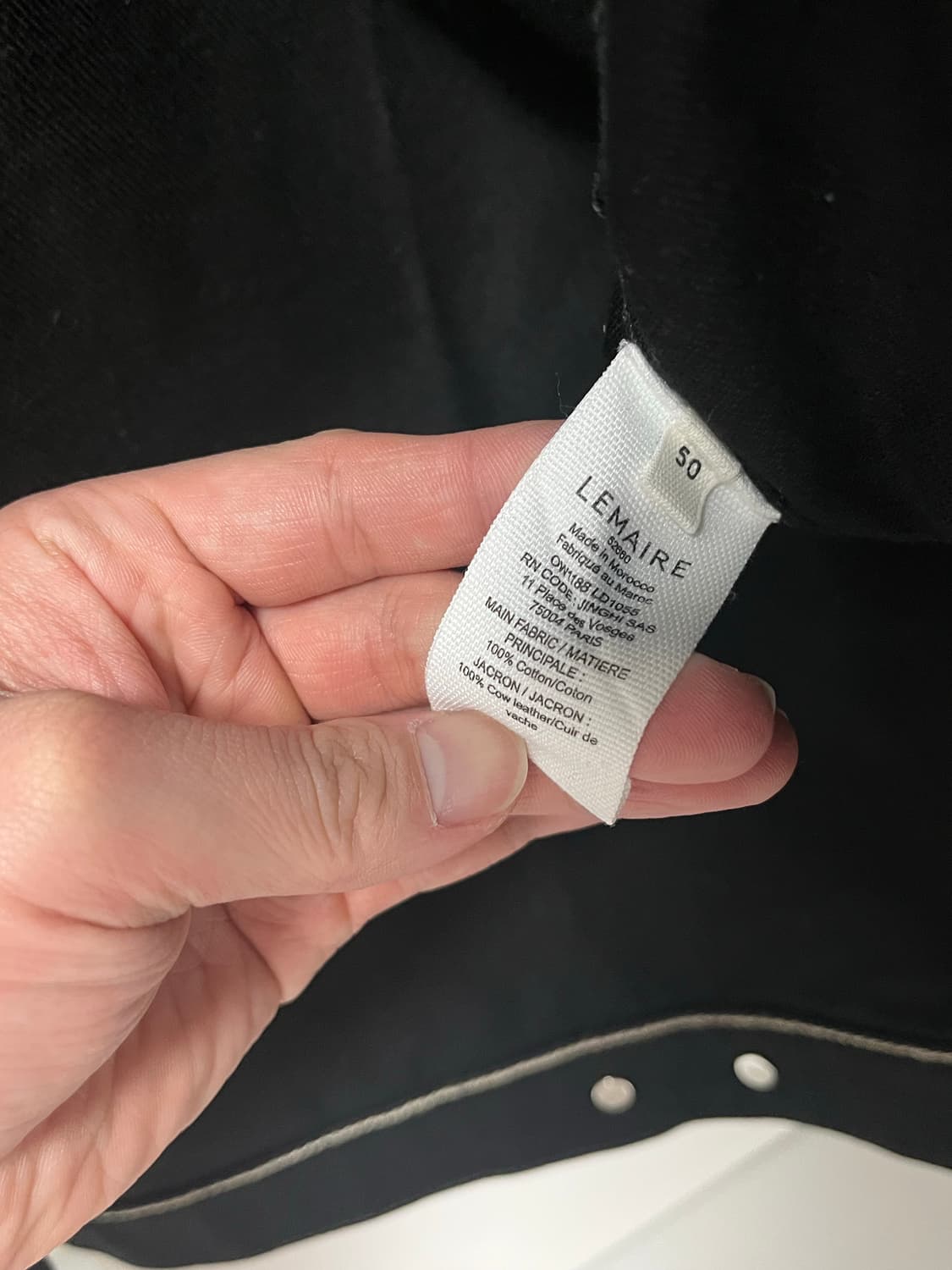 르메르 26ss 트러커 데님자켓 50사이즈 판매합니다. 상품이미지2