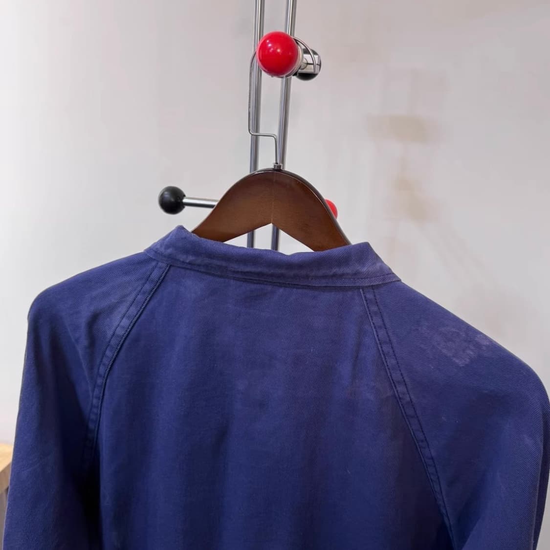 90s 유러피안 프렌치 워크자켓 (인디고 / 투포켓 숏 버전) 상품이미지5