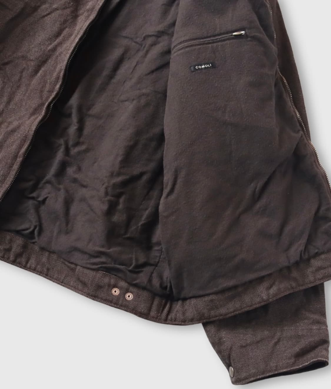 코모리 햄프 덕 집숏 자켓  상품이미지3