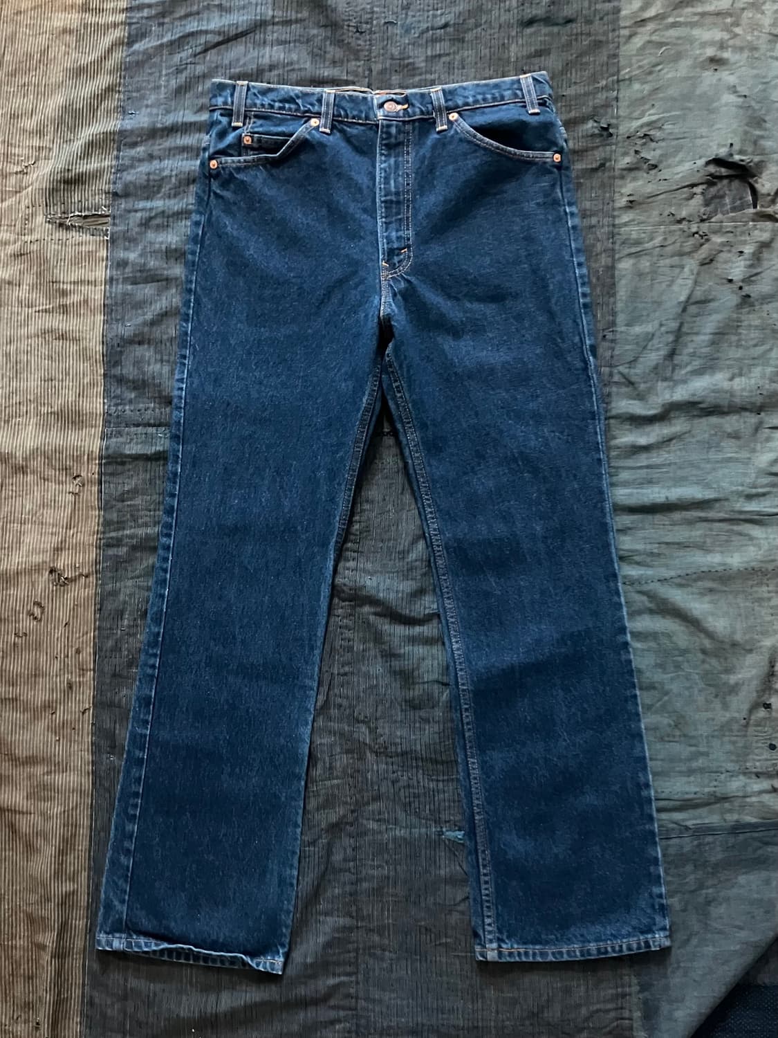 🇺🇸 90s USA 빈티지 리바이스 517 부츠컷 데님 팬츠 상품이미지2