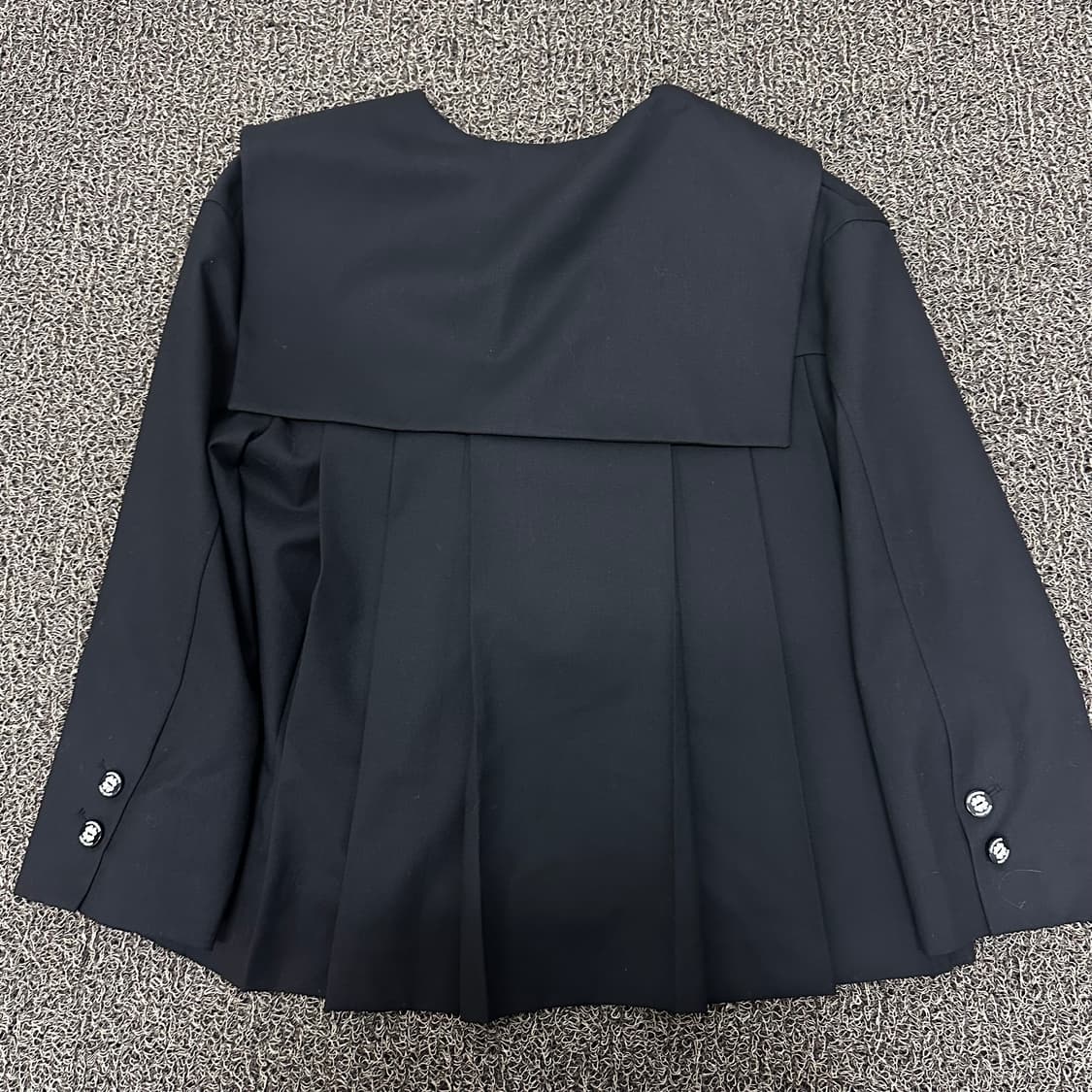 럭키슈에뜨 여성 울 자켓 블랙 36사이즈 상품이미지5