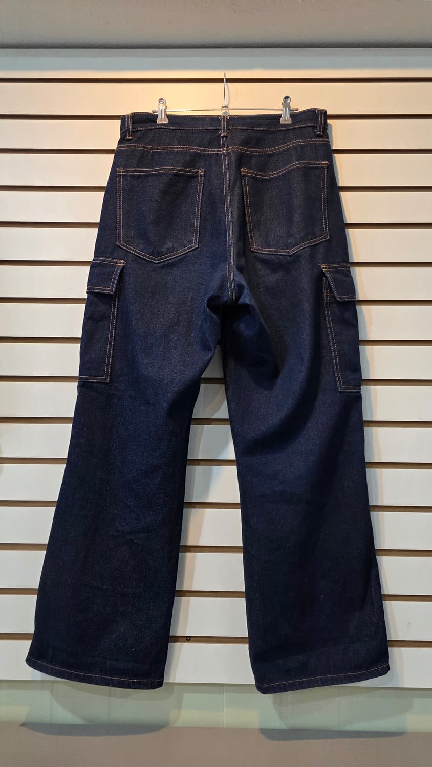 URBANSTOFF 슬랍 워싱 카고 데님 팬츠 상품이미지2