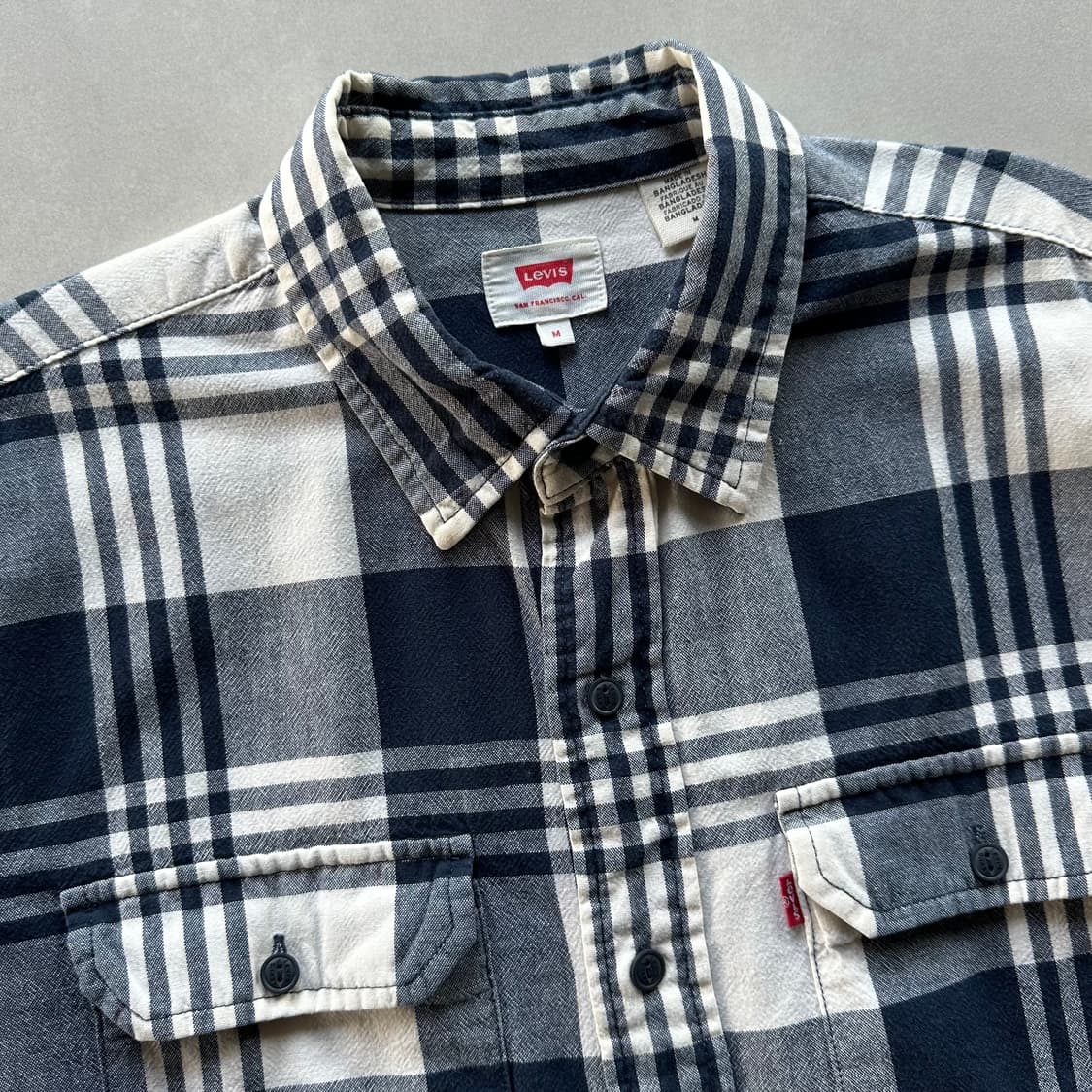 [M]리바이스 Levi's 플레이드 포켓 워크 셔츠 상품이미지7