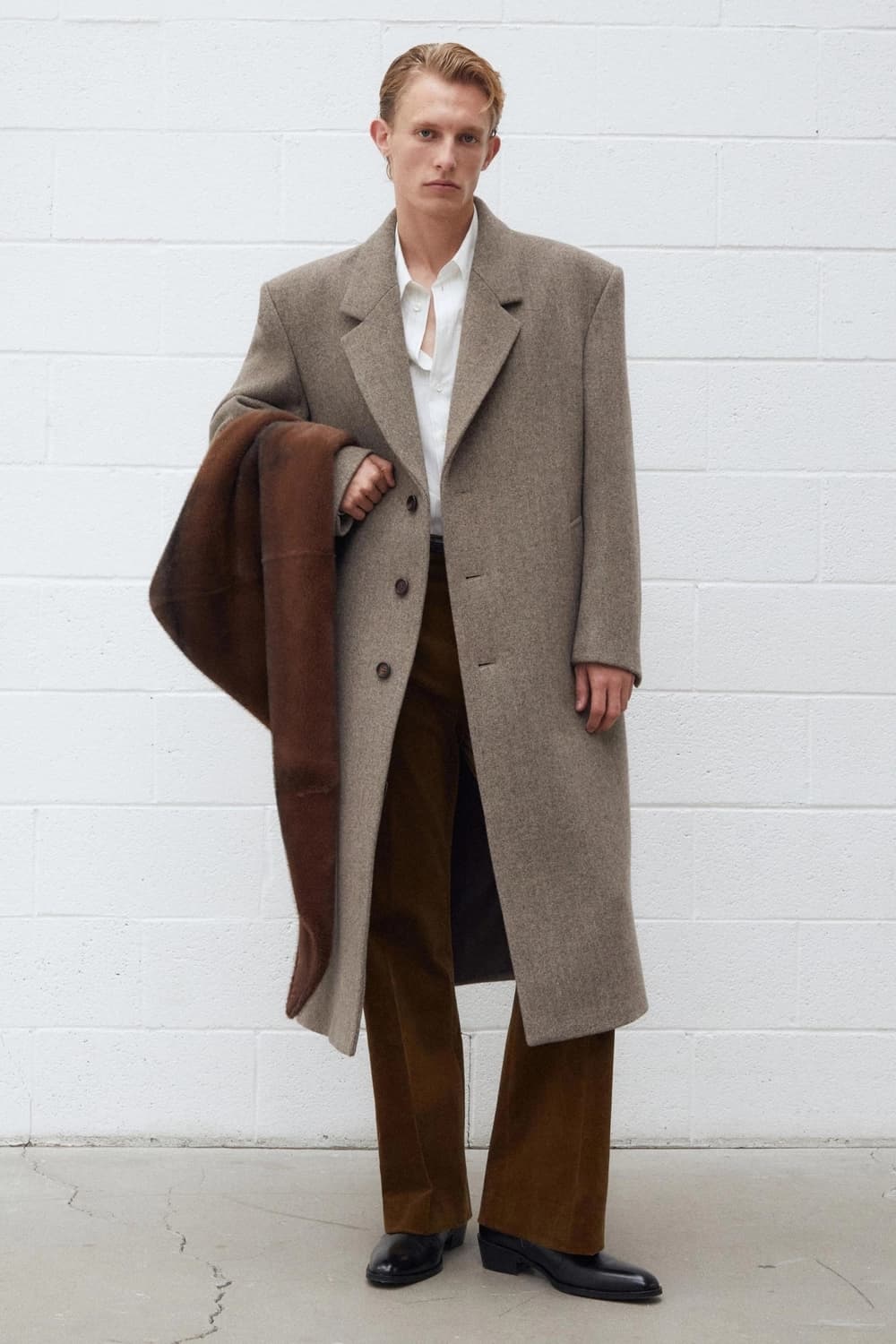 [2] 타일레 싱글 브레스티드 오크 헤링본 새상품 상품이미지1