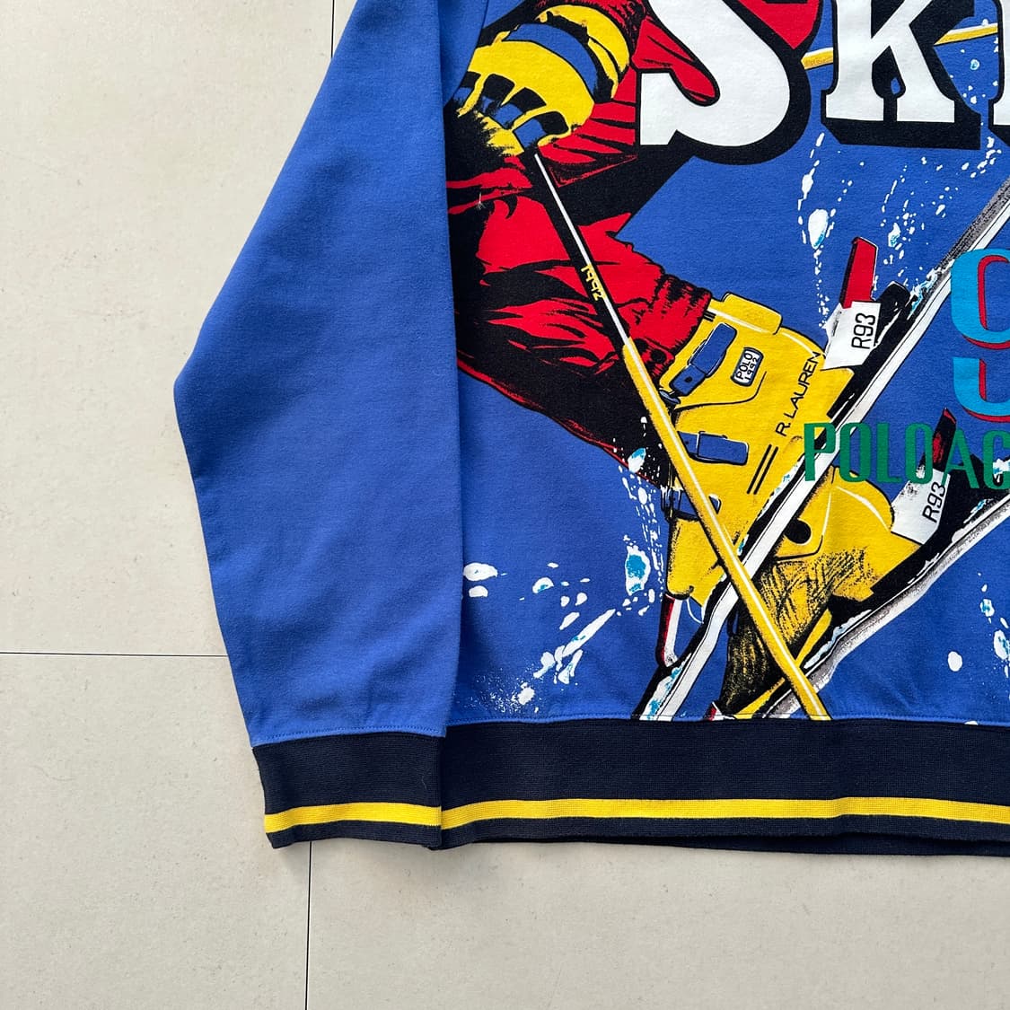 폴로 랄프로렌 92 스키 그래픽 맨투맨 L  상품이미지4