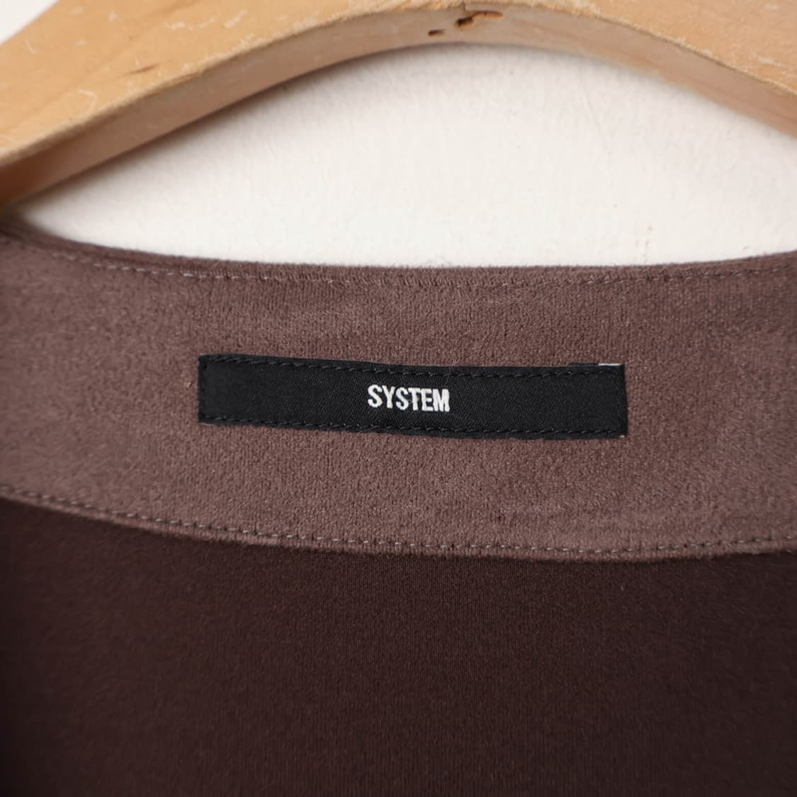 95/시스템 남성 반집업 탑 상품이미지6