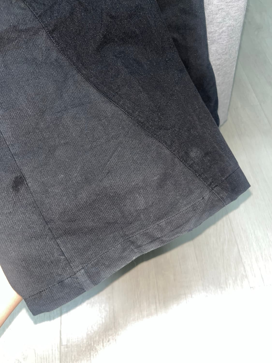 미세키서울 Pocket cargo bootscut pants BLACK 상품이미지3