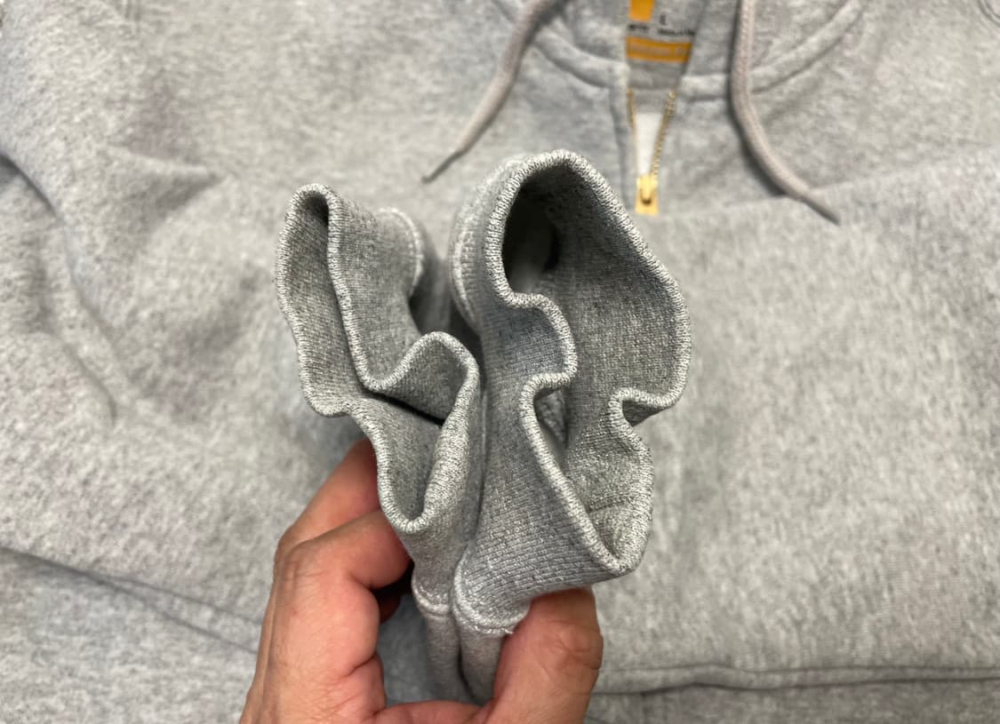 칼하트 후드집업 헤더그레이 사이즈 L 상품이미지10