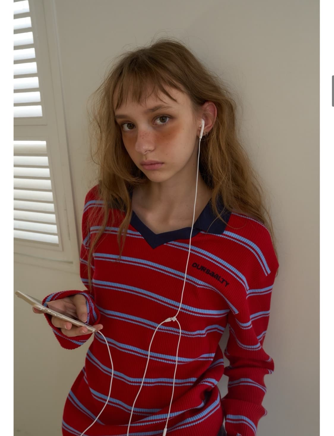 아우어솔티 스트라이프 니트 상품이미지1