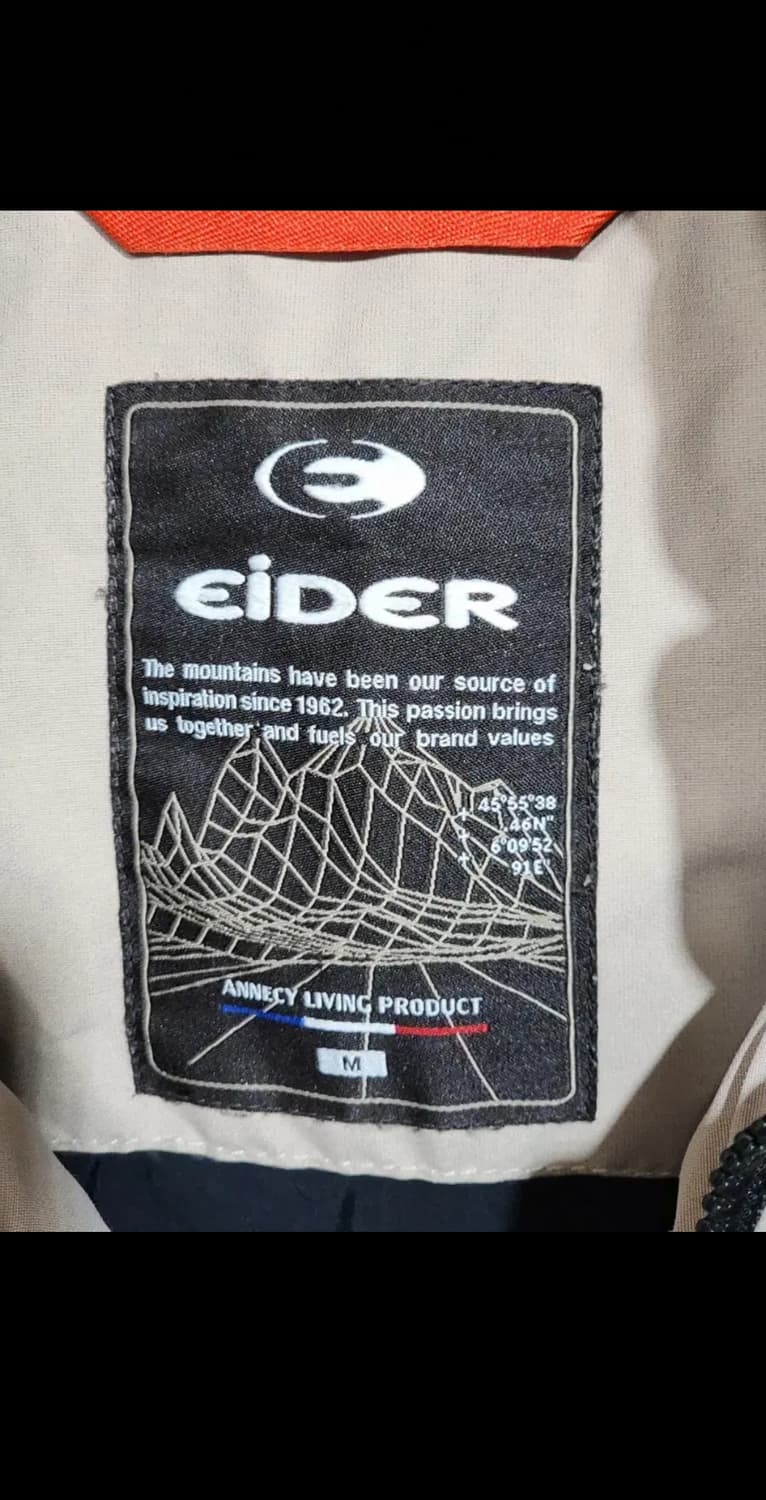 (M) 아이더 패딩점퍼 후드 오리털 다운자켓 아웃도어  상품이미지3